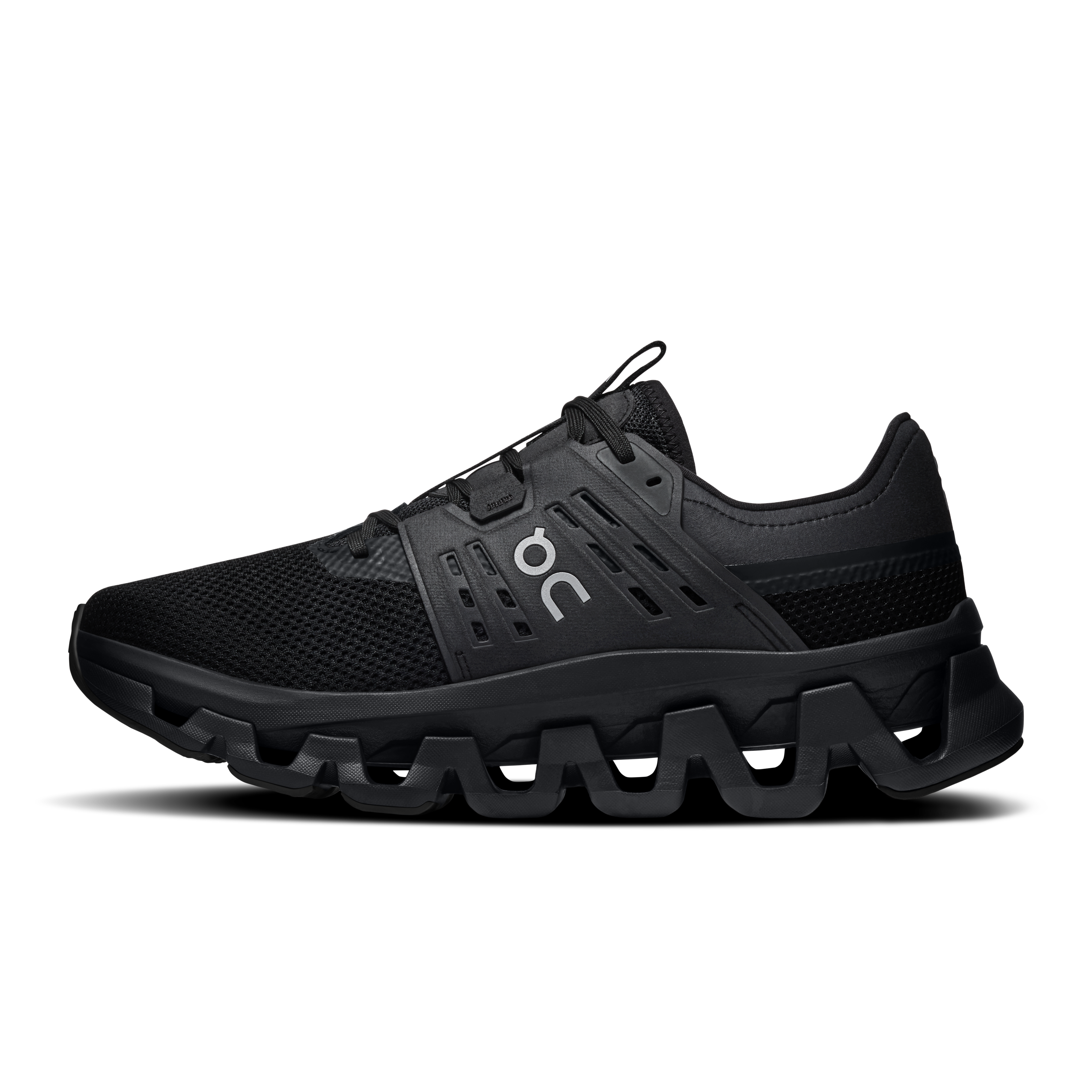 On Cloudswift Amp Black & Silver Men Active life Shoes