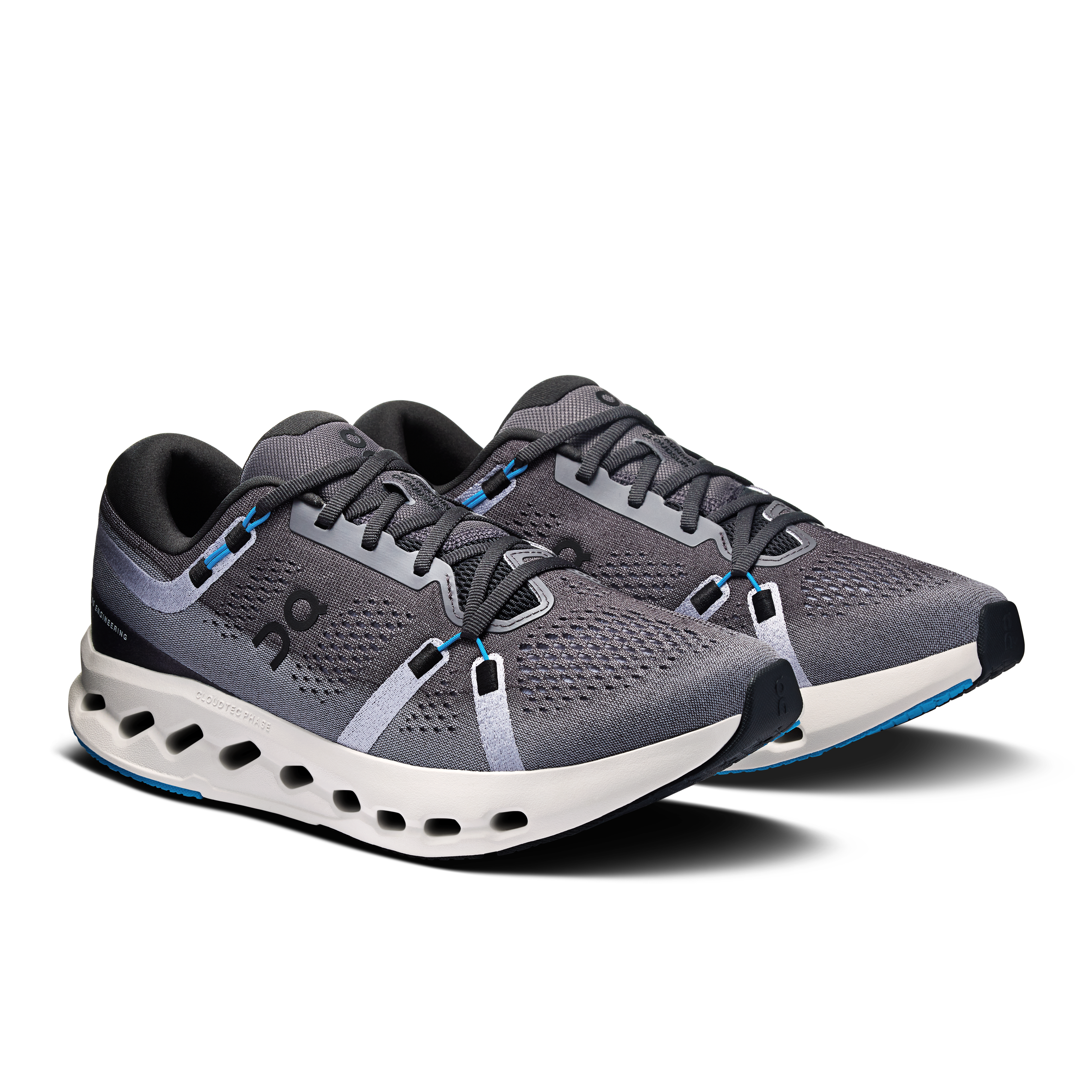 On Cloudsurfer 2 Black & Malibu Men Road running Shoes