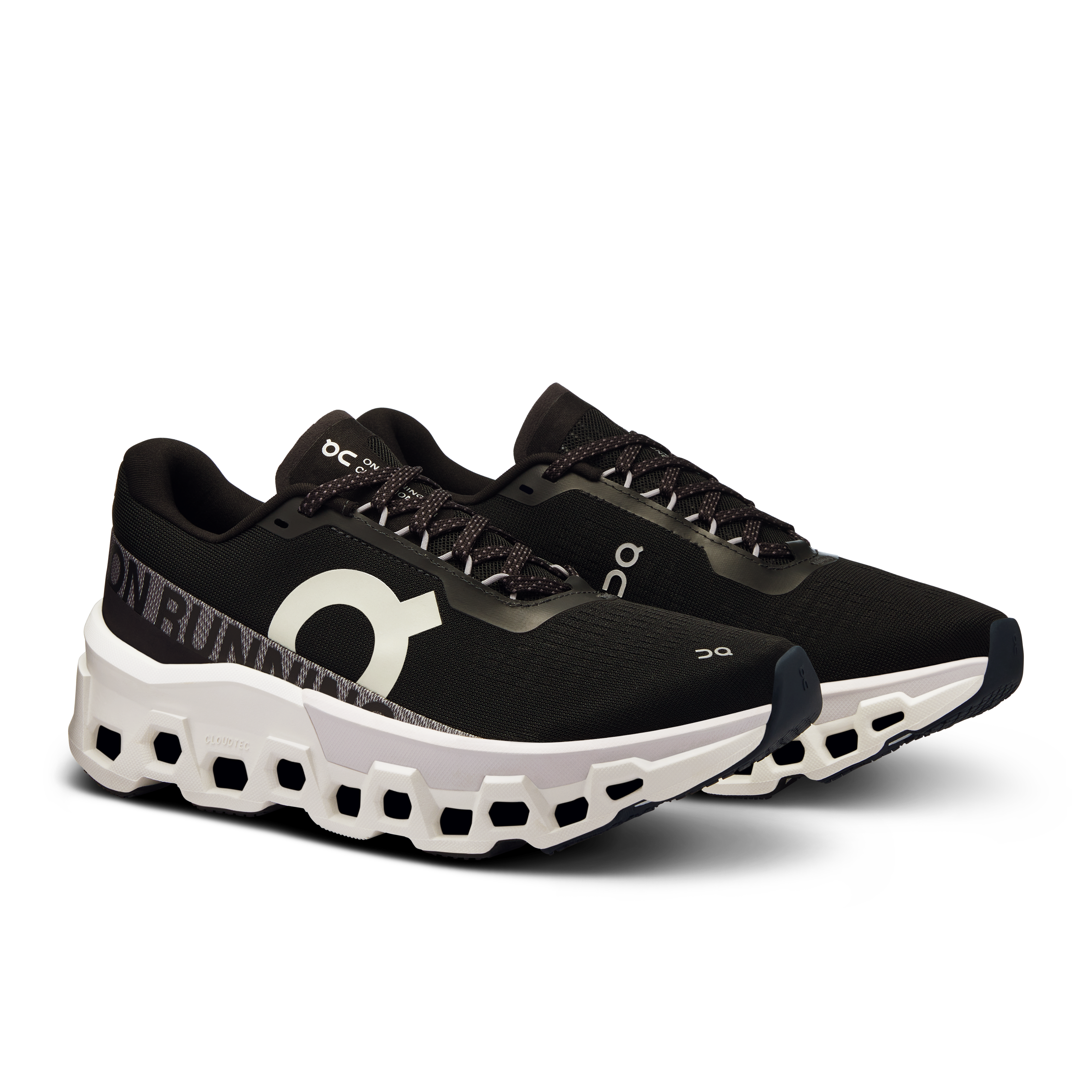 On Cloudmonster 2 Black & Frost Women Road running Shoes