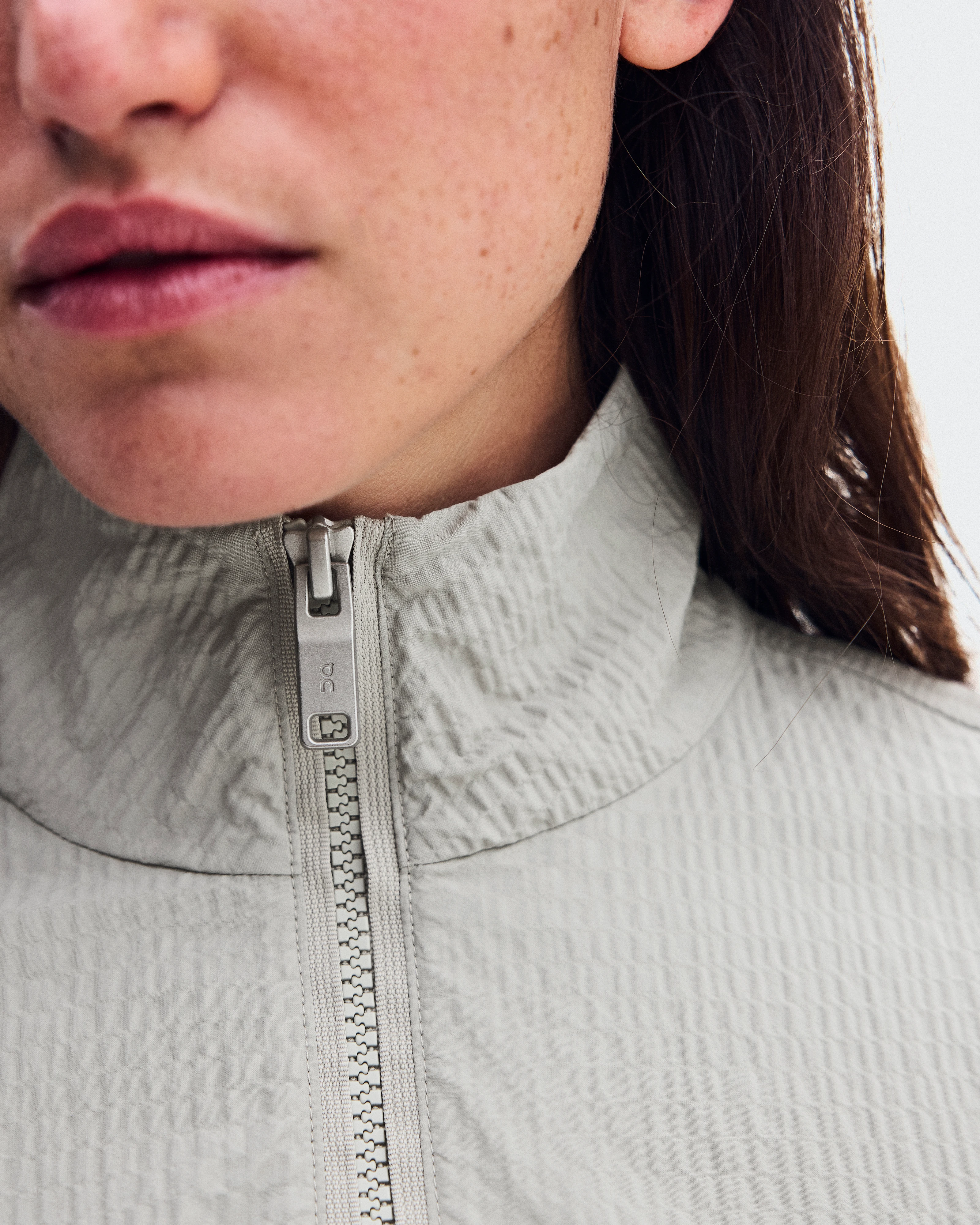 On Courtside 1/2 Zip Eaze Brume Women Hoodies and sweatshirts