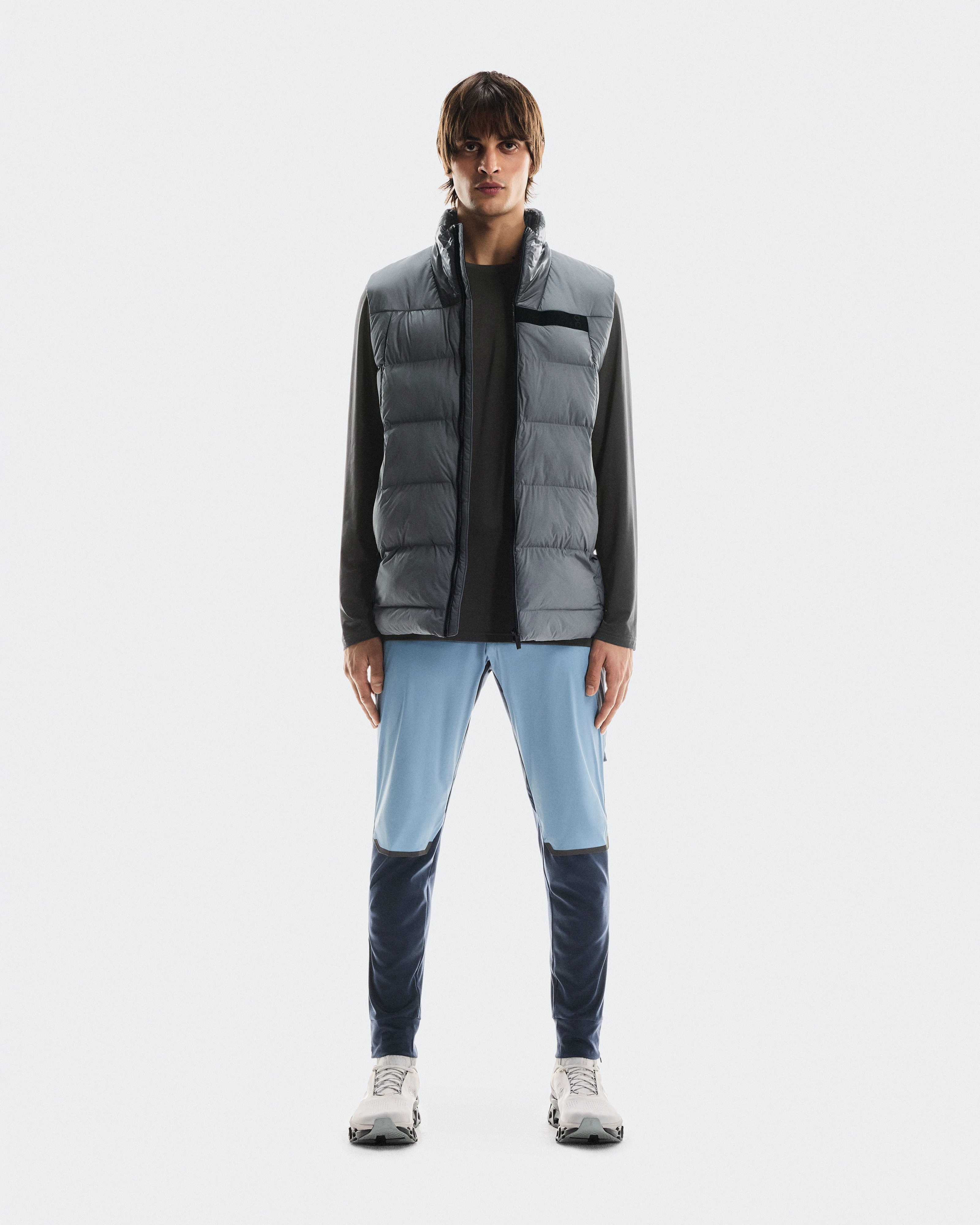 On Weather Pants Chambray & Navy Men Pants