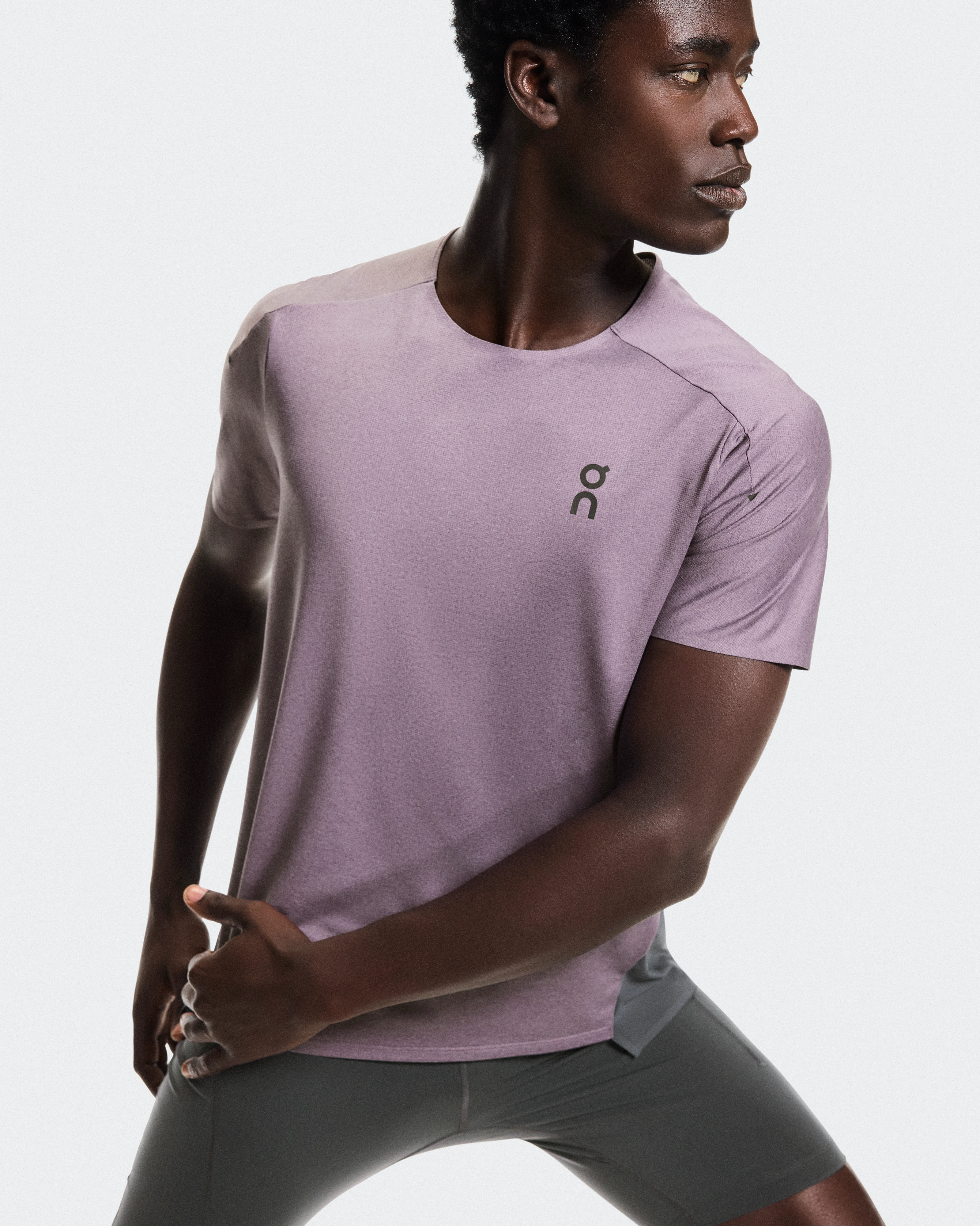 On Performance-T Dewberry & Eclipse Men Tops and t-shirts
