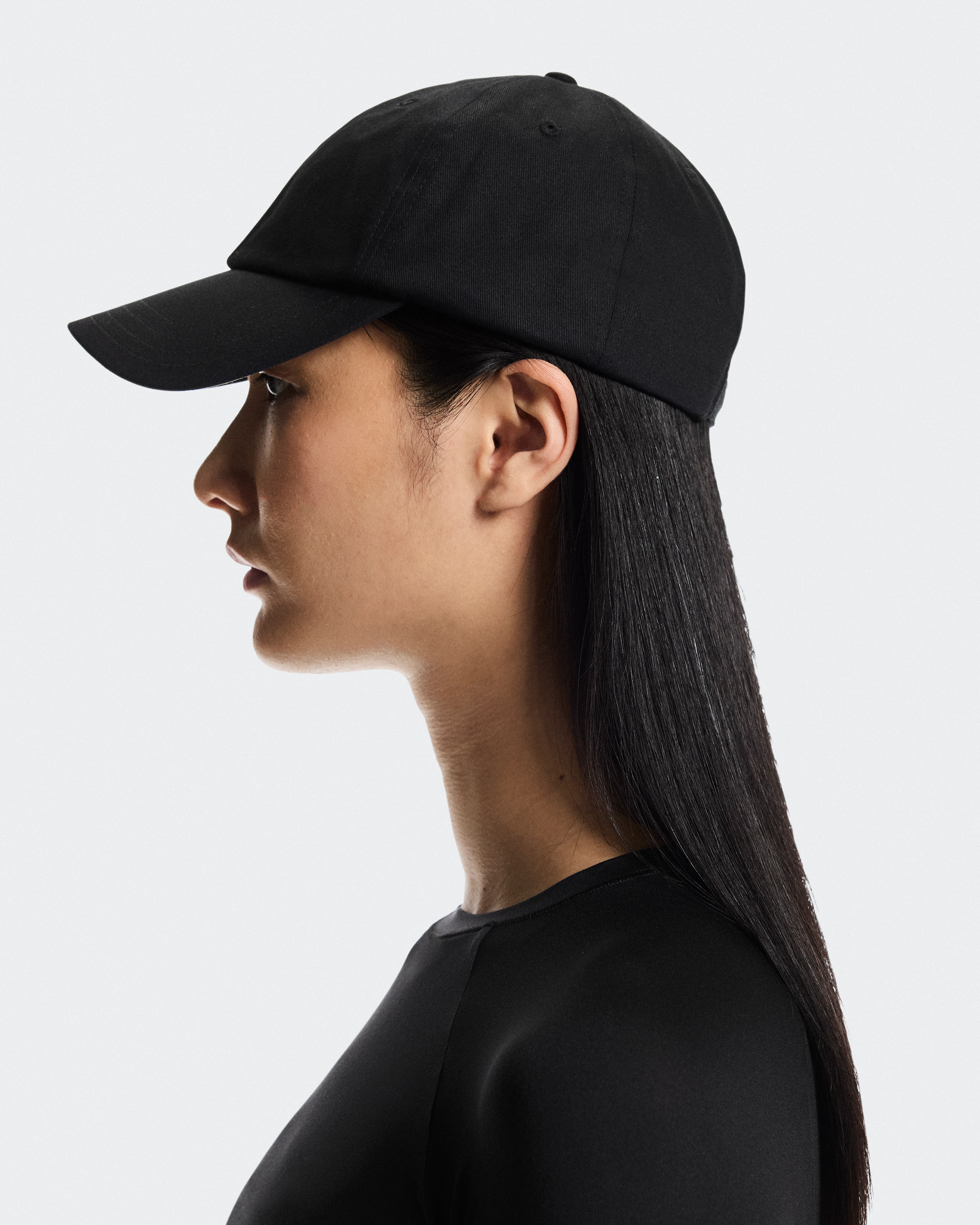 On All-Day Cap Black Unisex Headwear