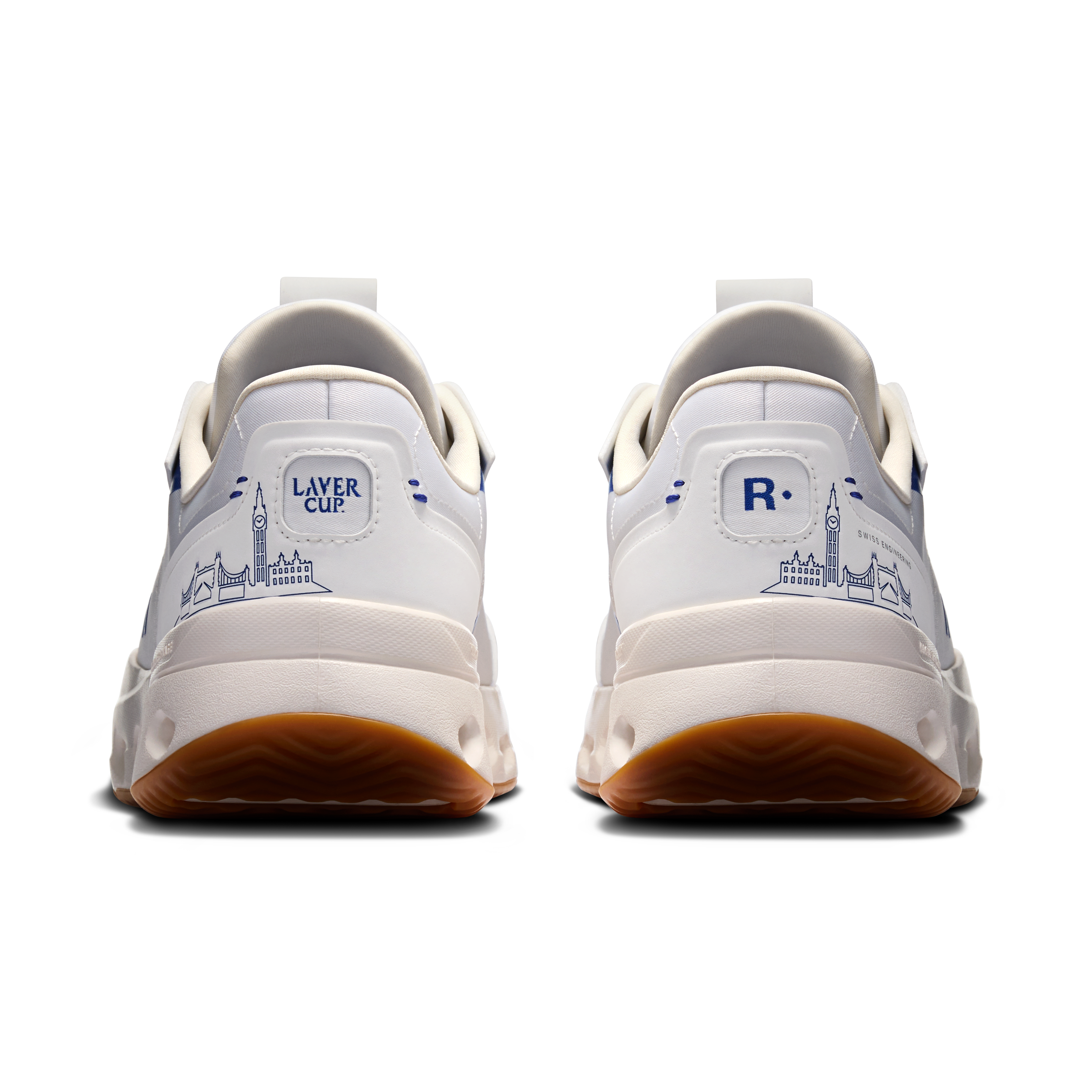 On THE ROGER Wildcard LC White & Indigo Men Active life Shoes
