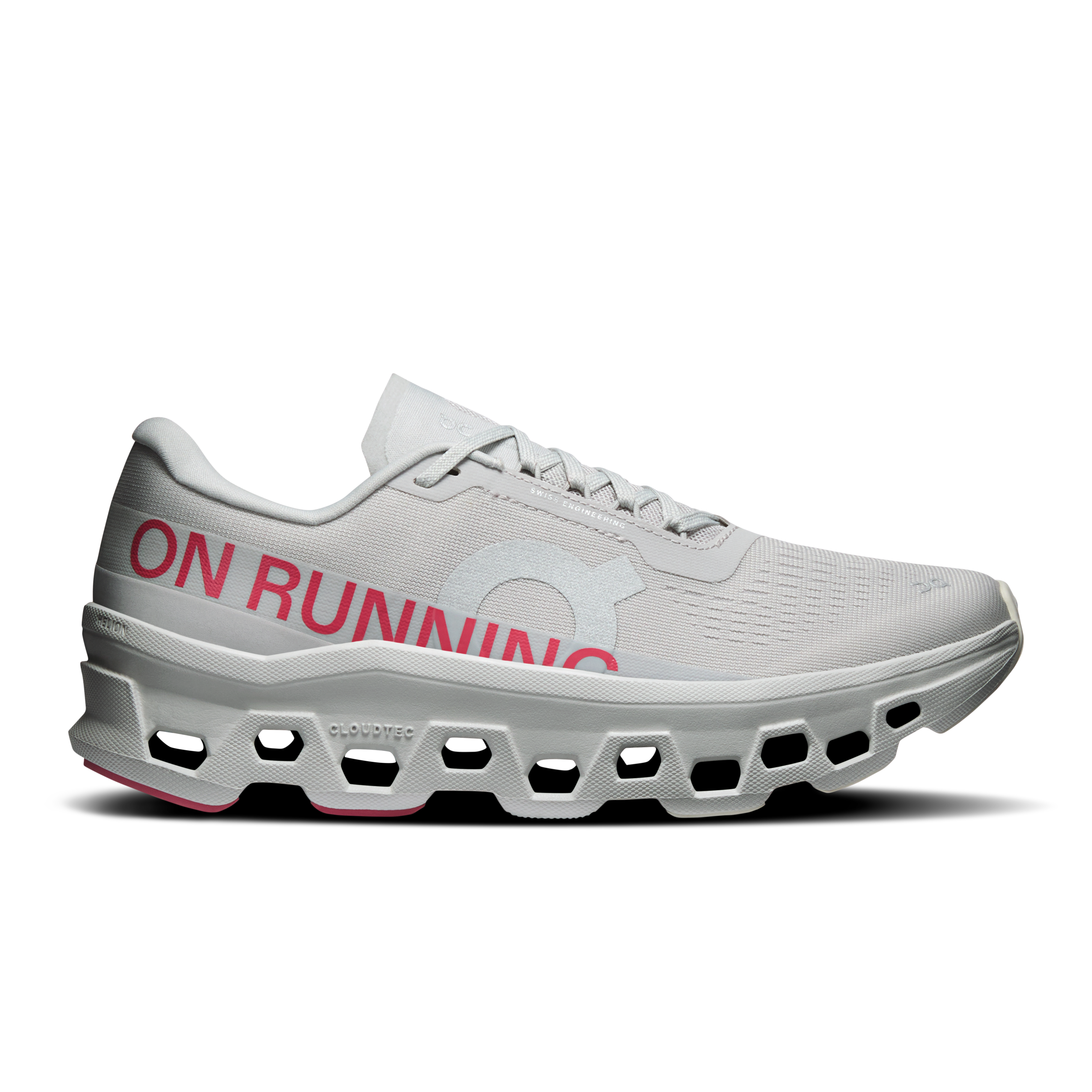 On Cloudmonster 1 Silver & Camellia Women – All-day comfort Shoes