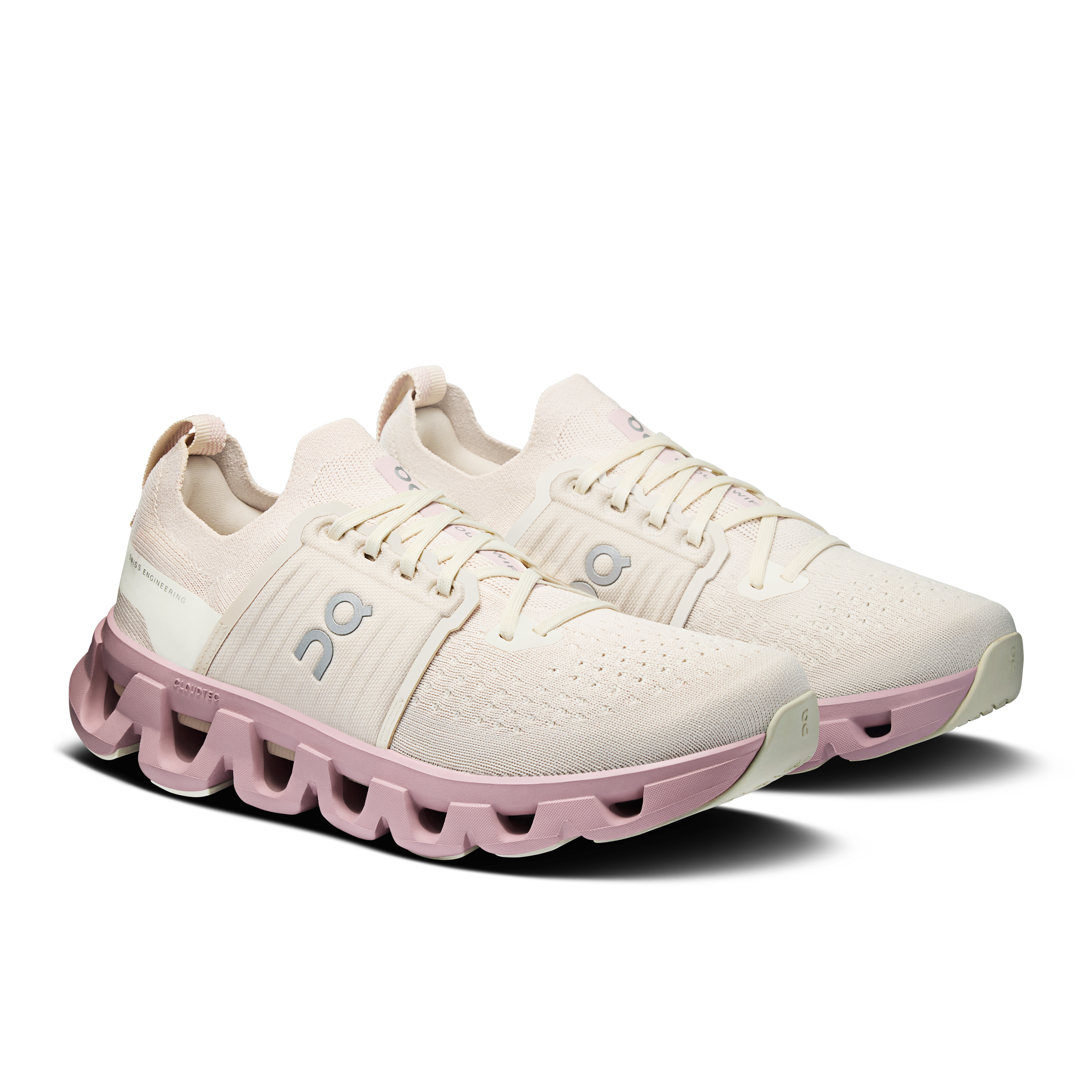 On Cloudswift 4 Pearl & Mauve Women Road running Shoes