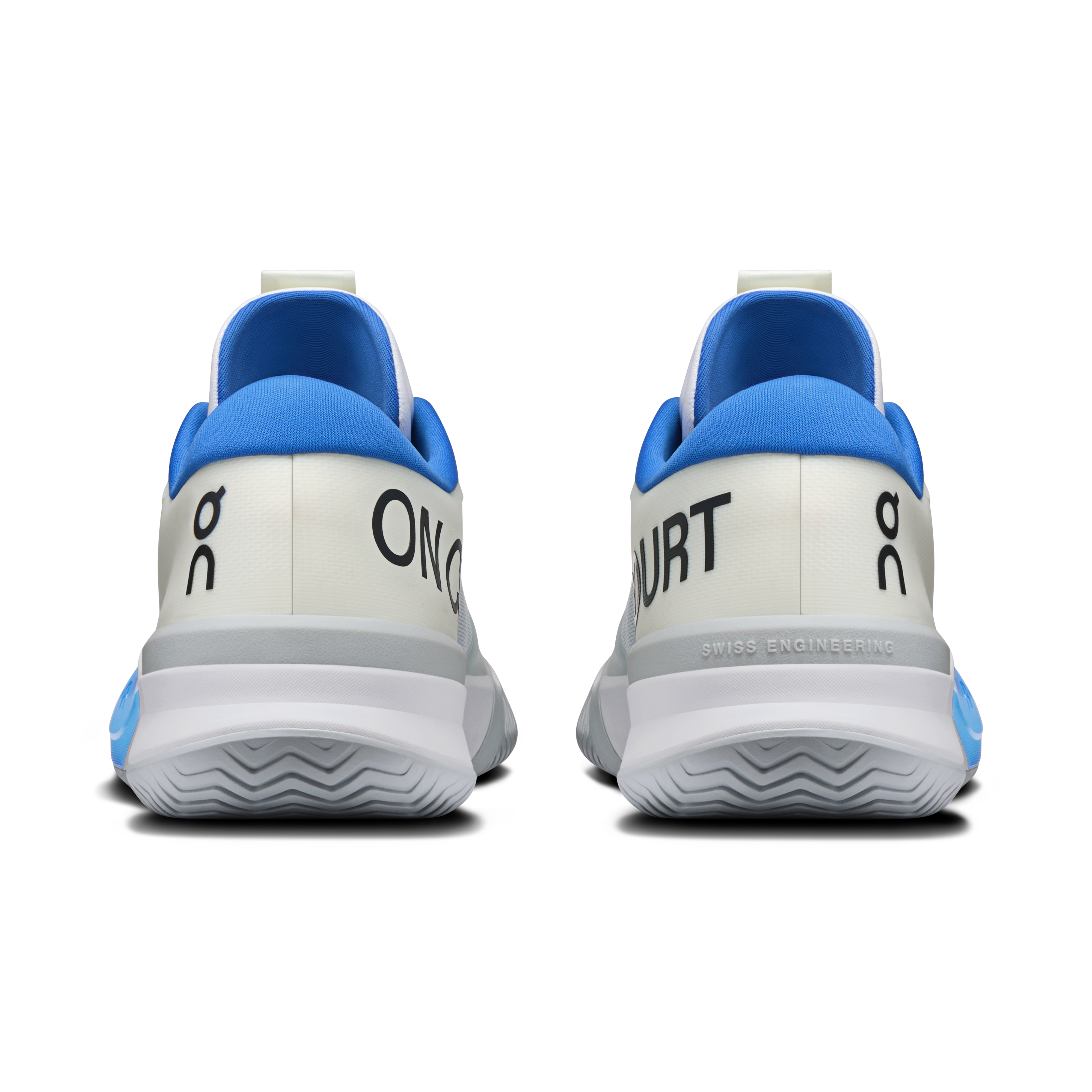 On THE ROGER Pro 3 Clay Ivory & Jay Men Tennis Shoes