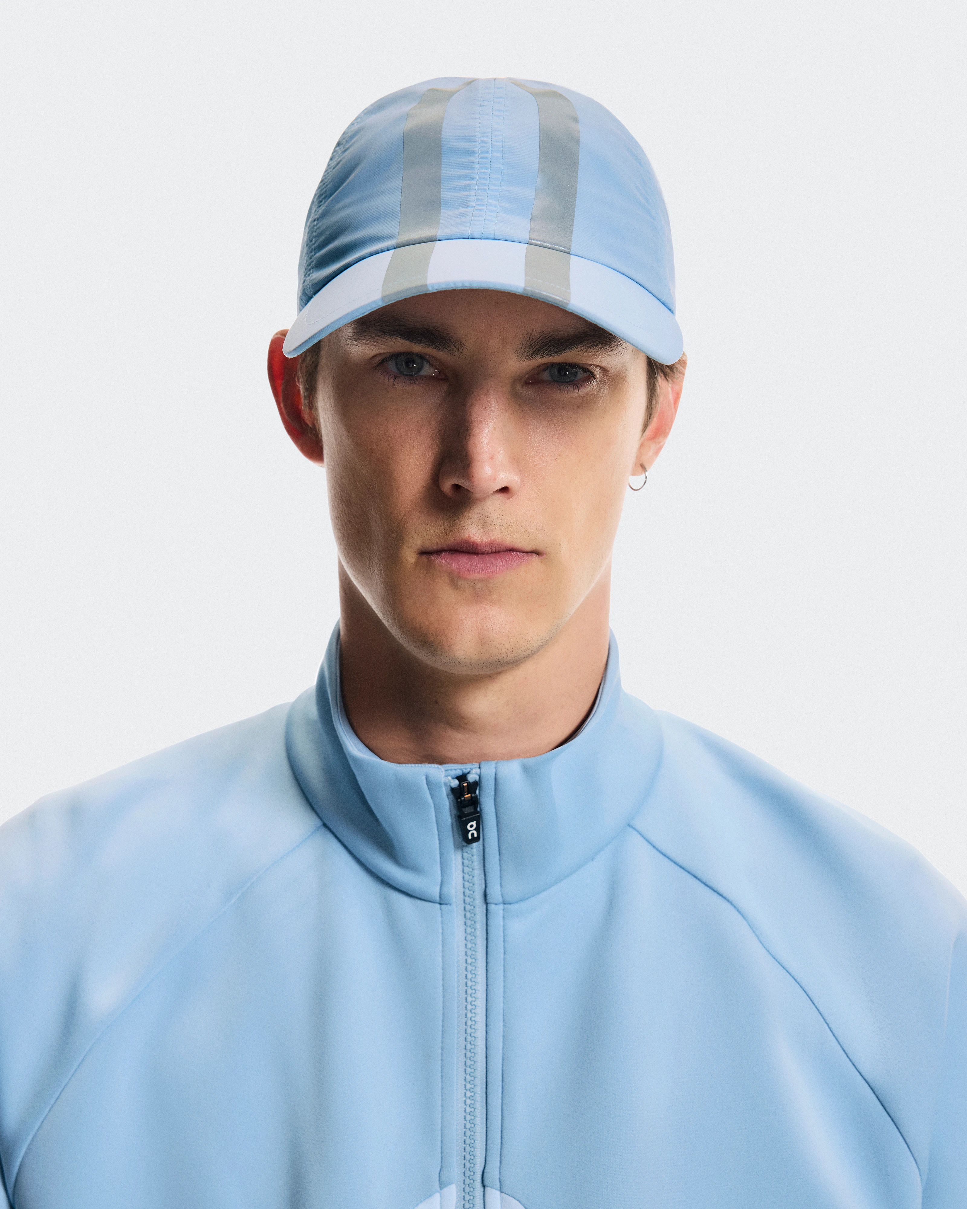 On On Cap IKON Chambray & White Unisex Headwear