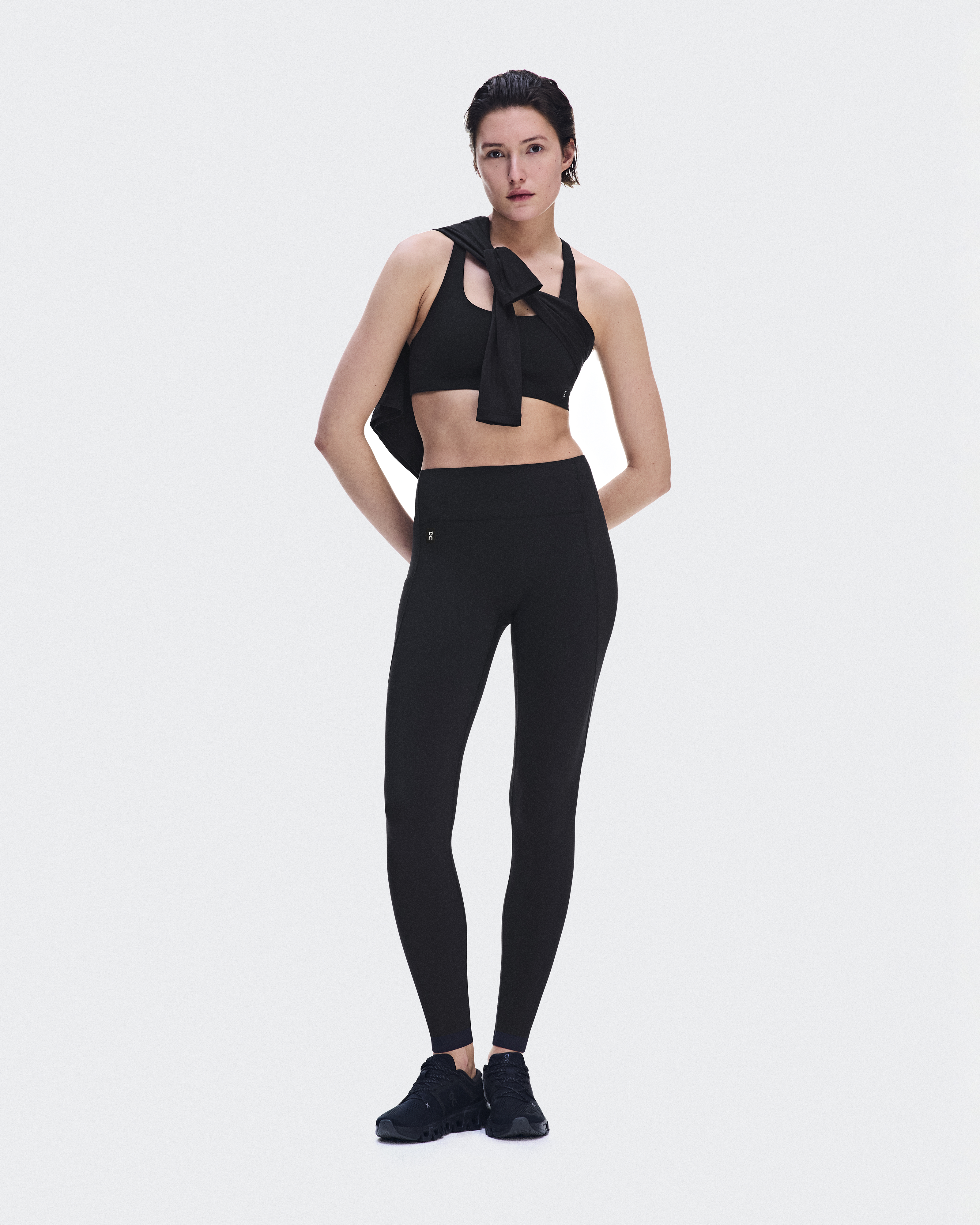 Studio Leggings Tights in Black