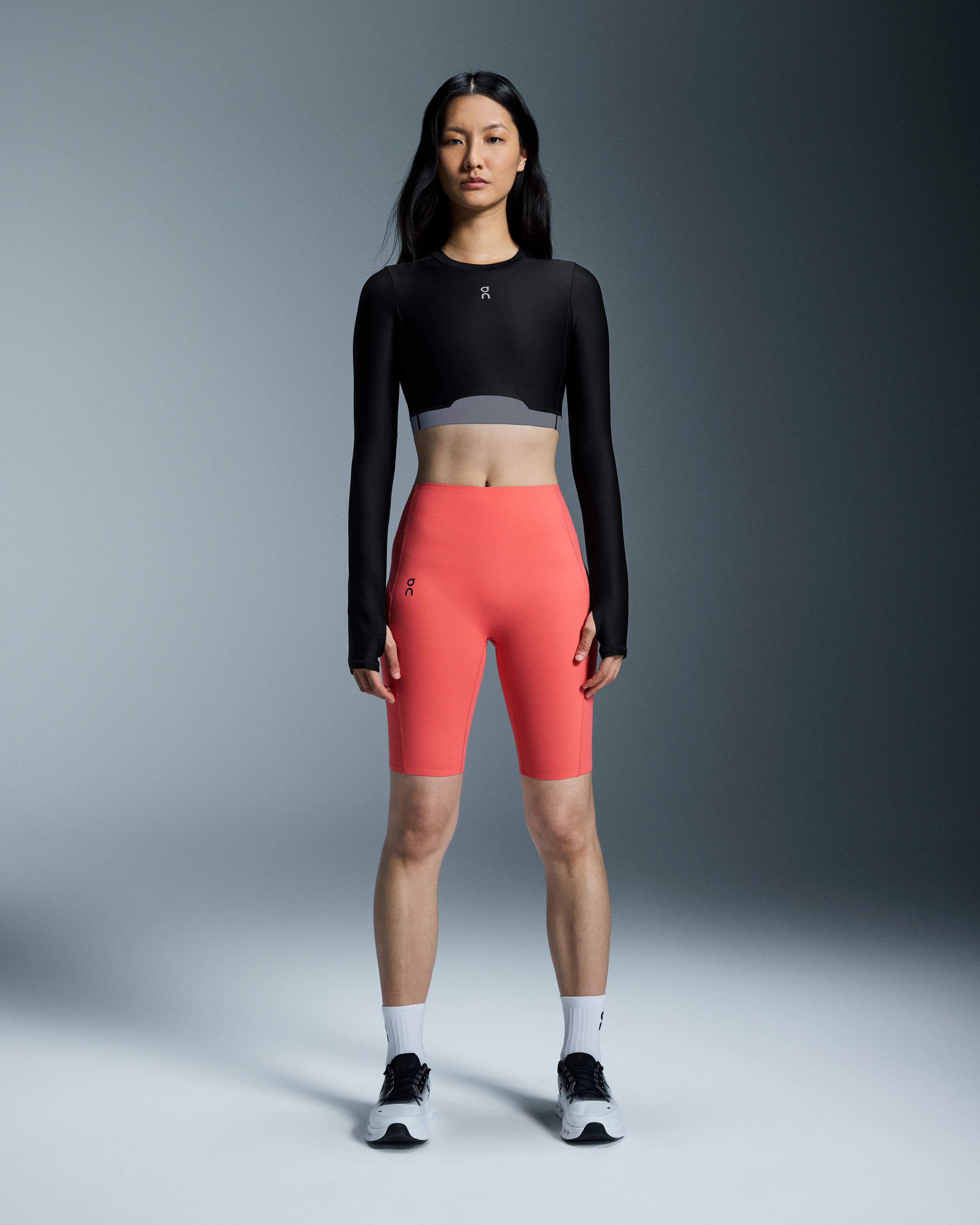 On Studio Tights Short Coral Women Tights