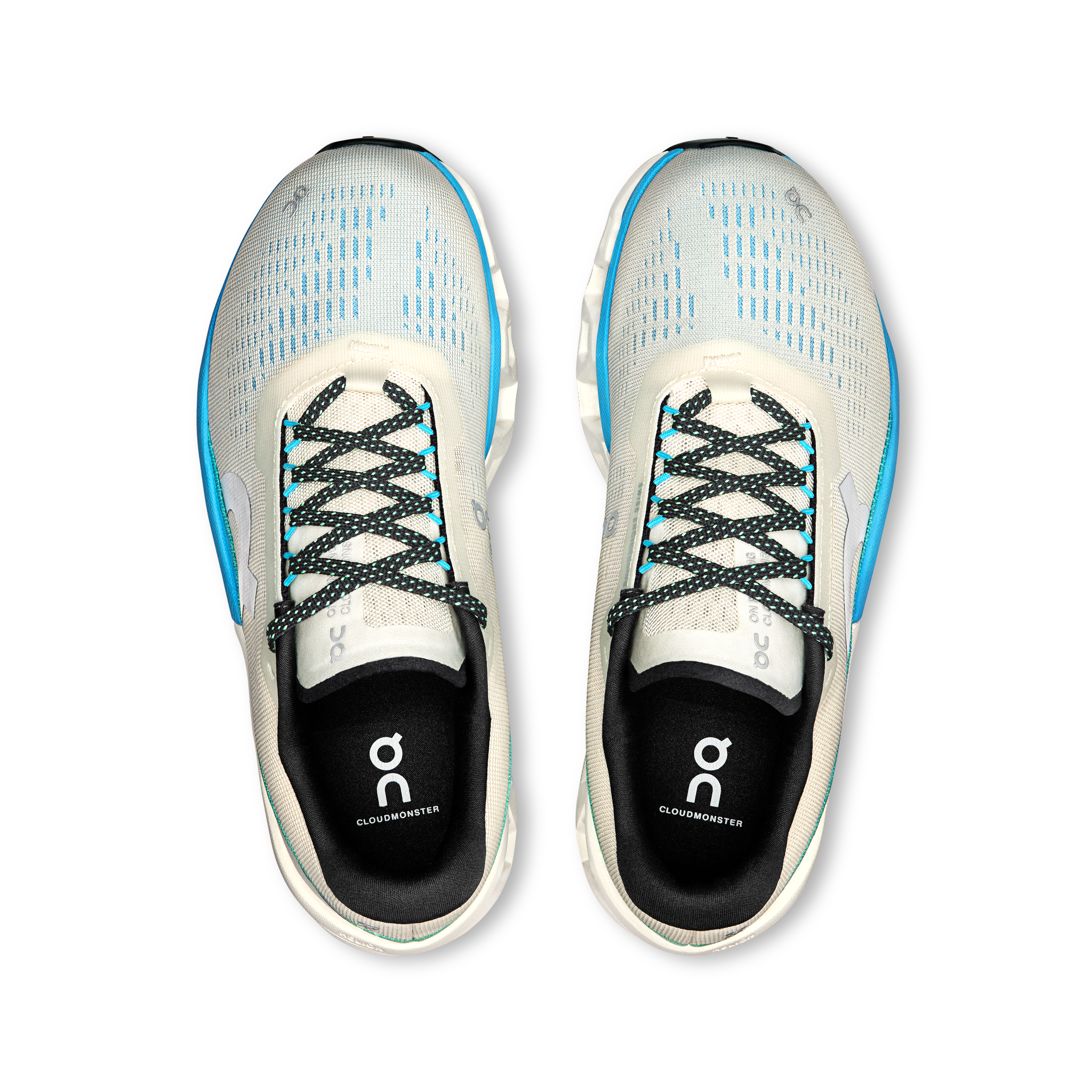 On Cloudmonster 2 Cream & Horizon Women Road running Shoes