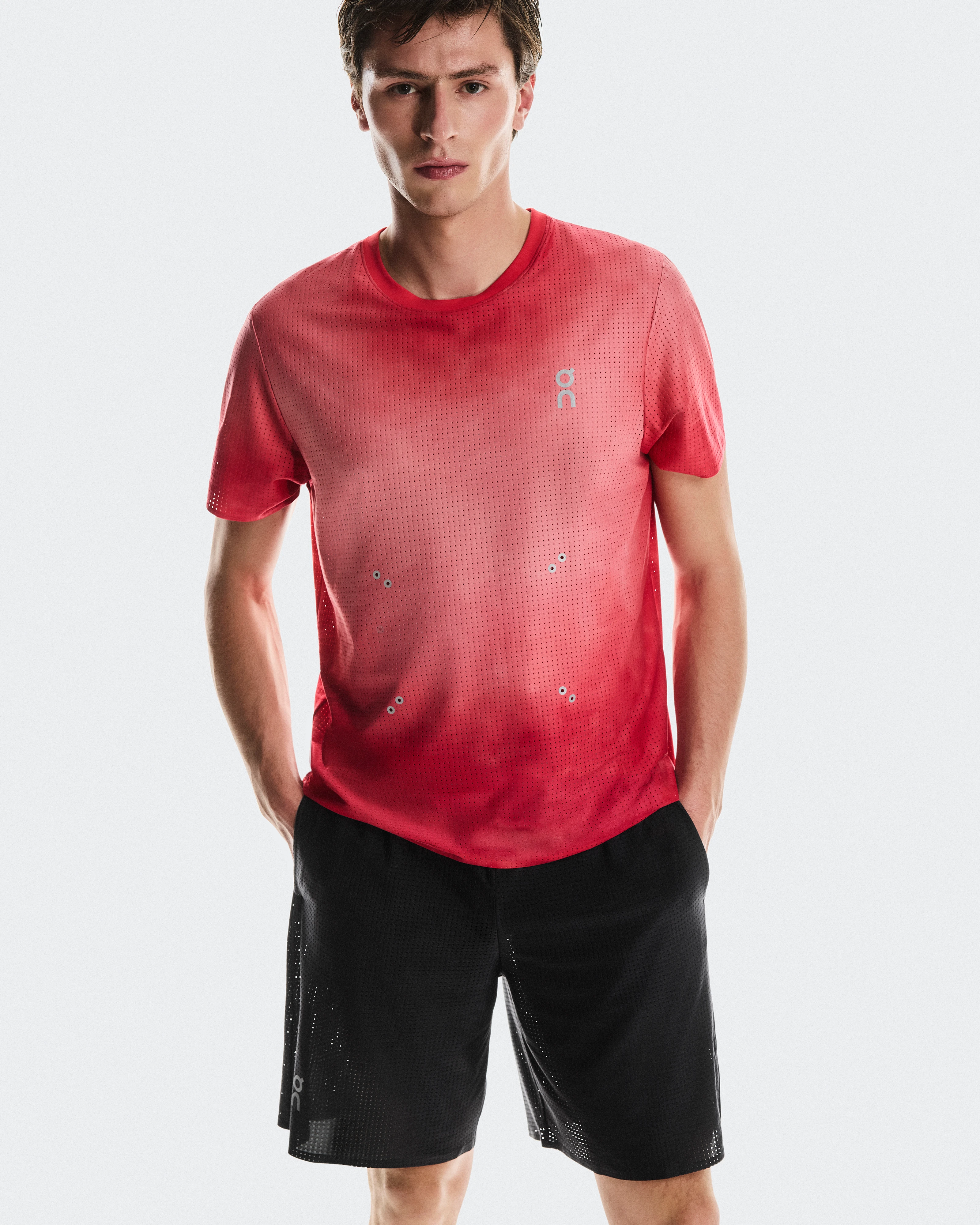 On Pace Mesh Shorts Black Men Shorts