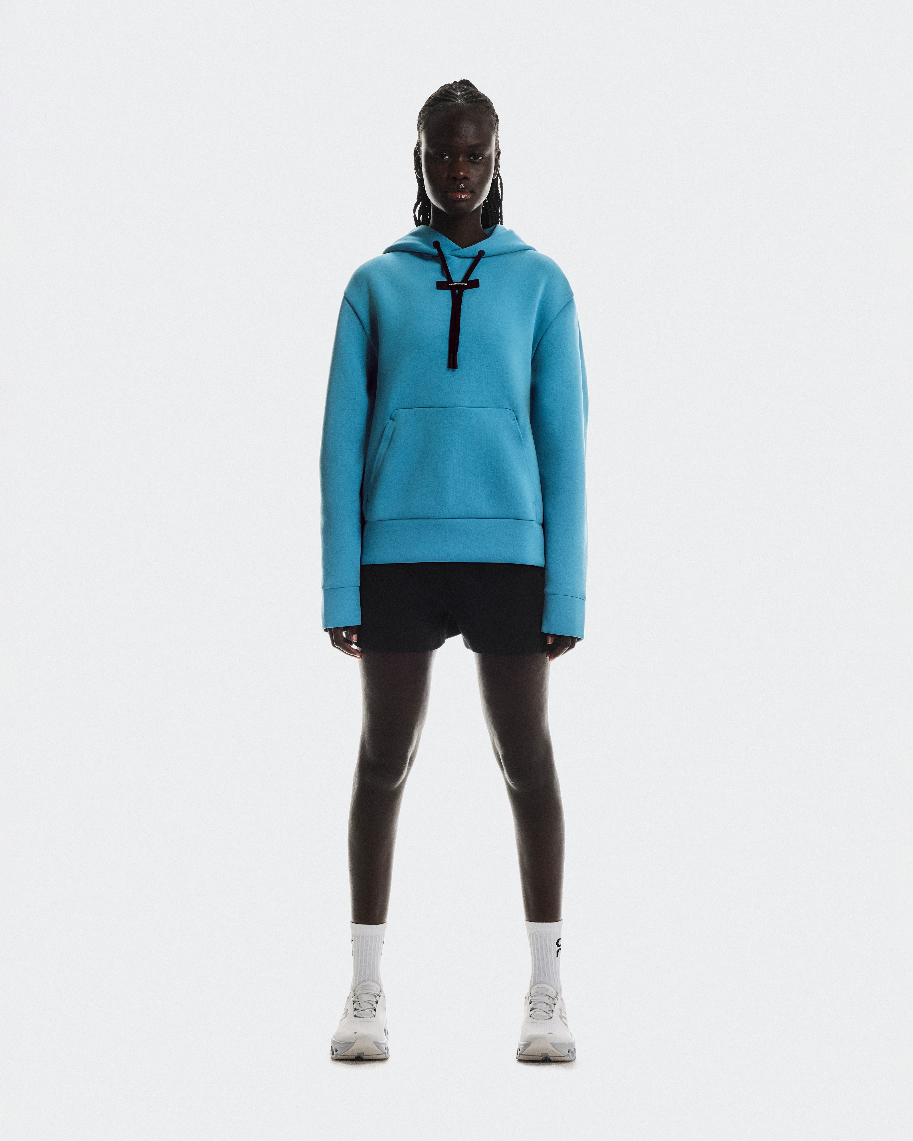 On Focus Tech Hoodie Niagara Women Hoodies and sweatshirts