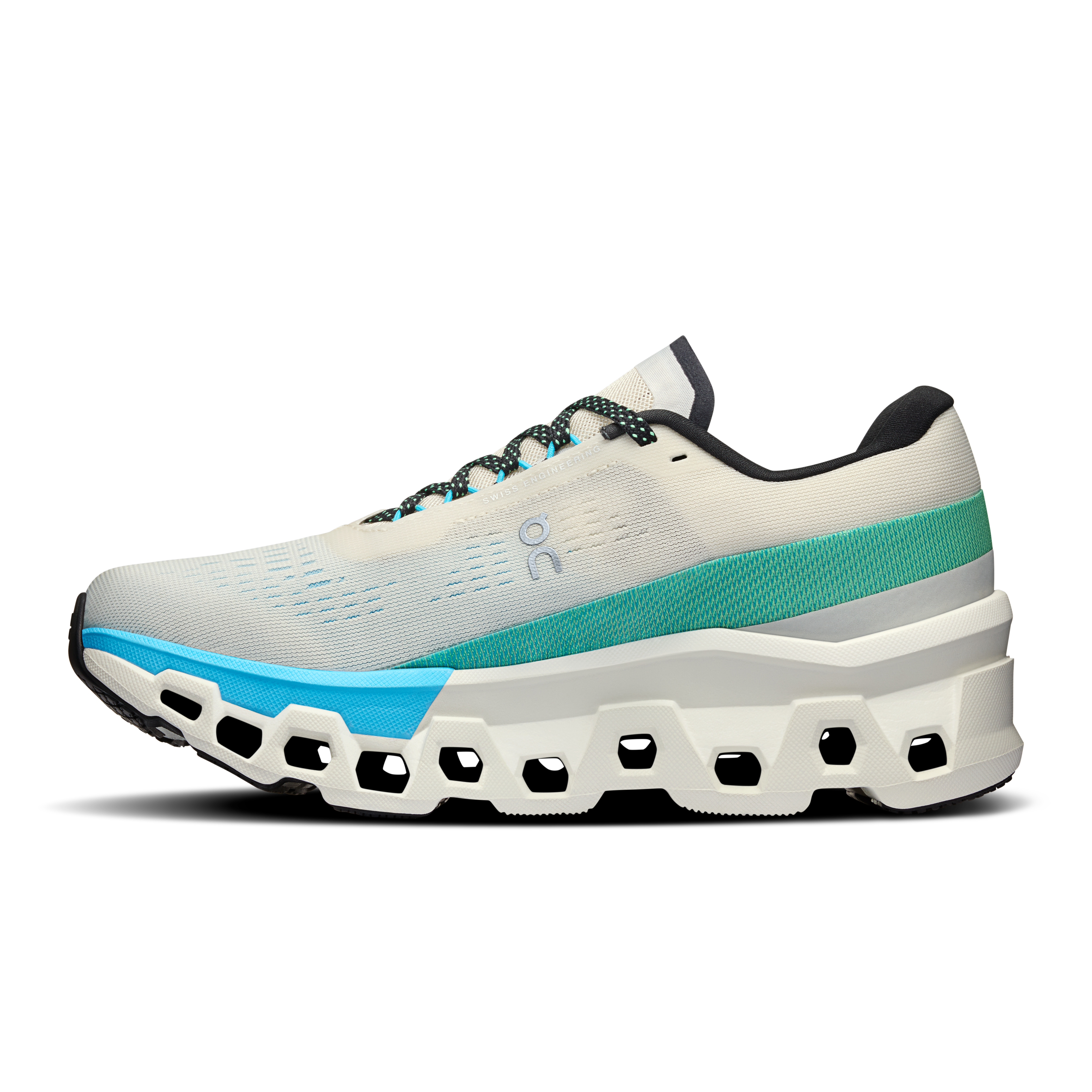 On Cloudmonster 2 Cream & Horizon Women Road running Shoes
