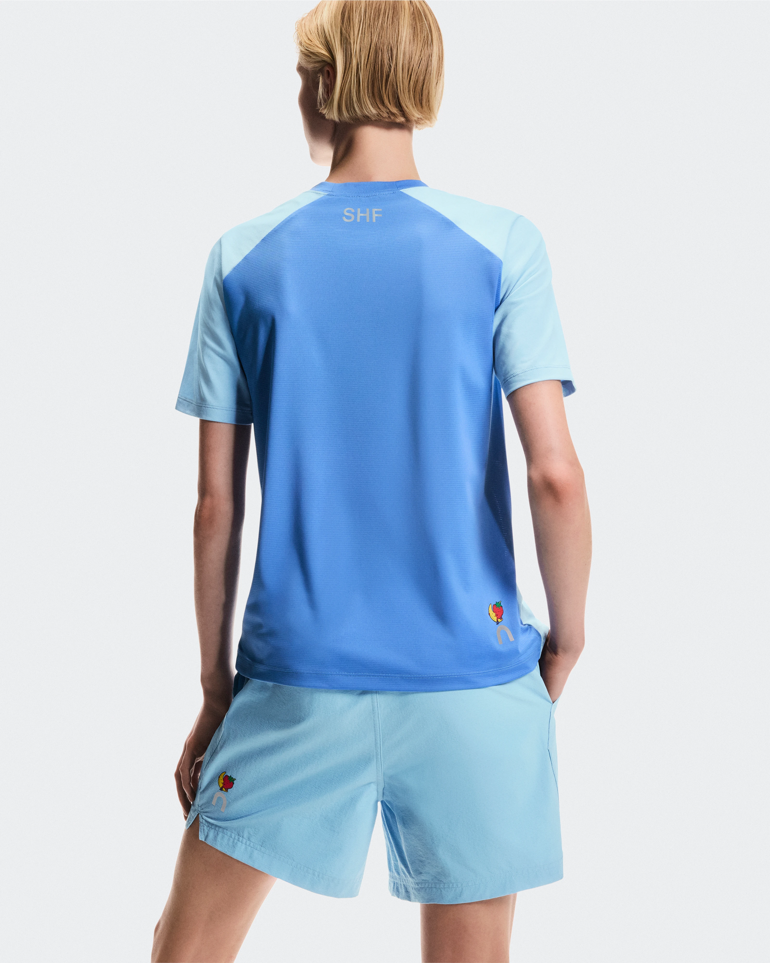 On Trek-T SHF Gourami & Ultramarine Women Tops and t-shirts