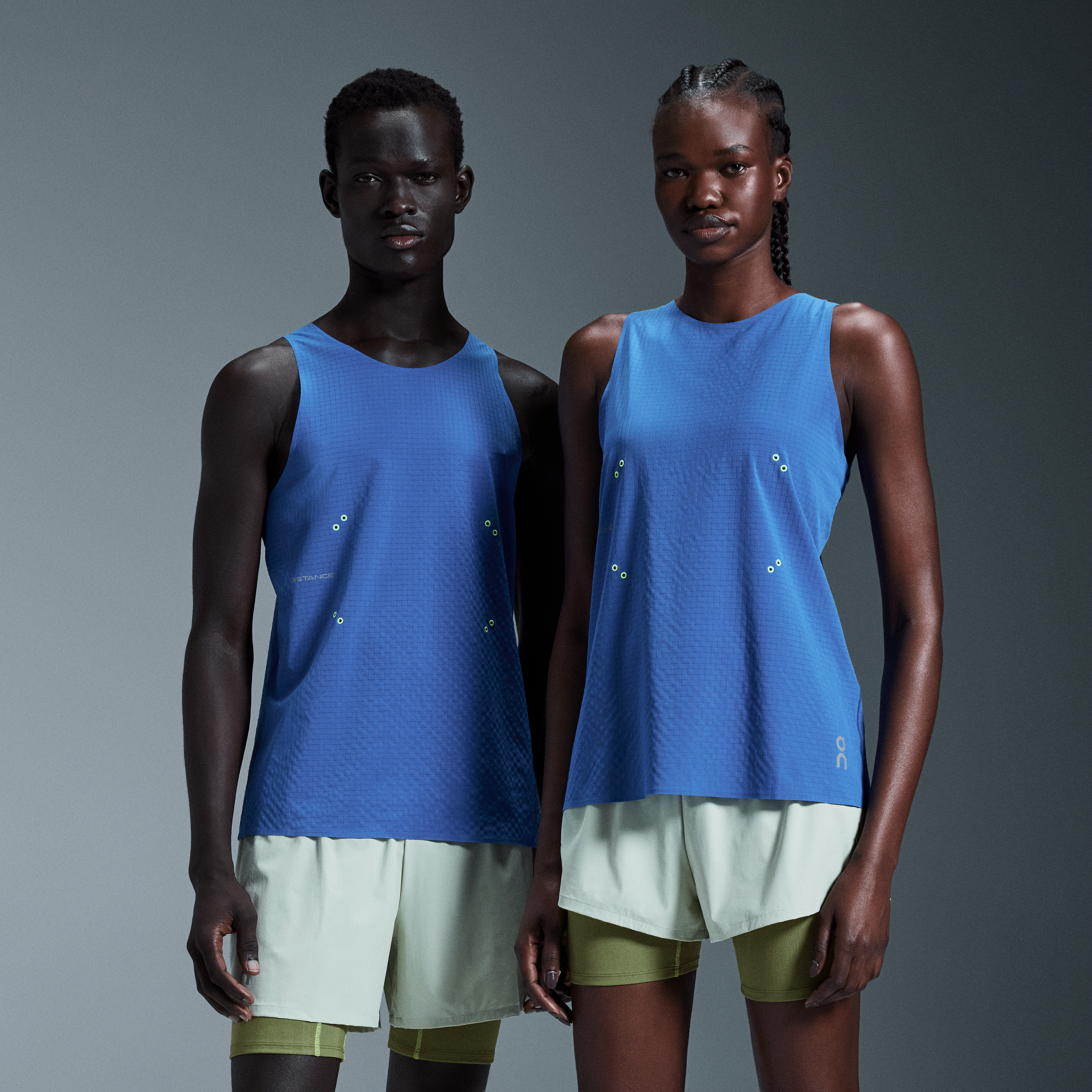 On Pace Singlet DISTANCE Lapis Unisex – Performance running, lightweight, unisex Tops and t-shirts