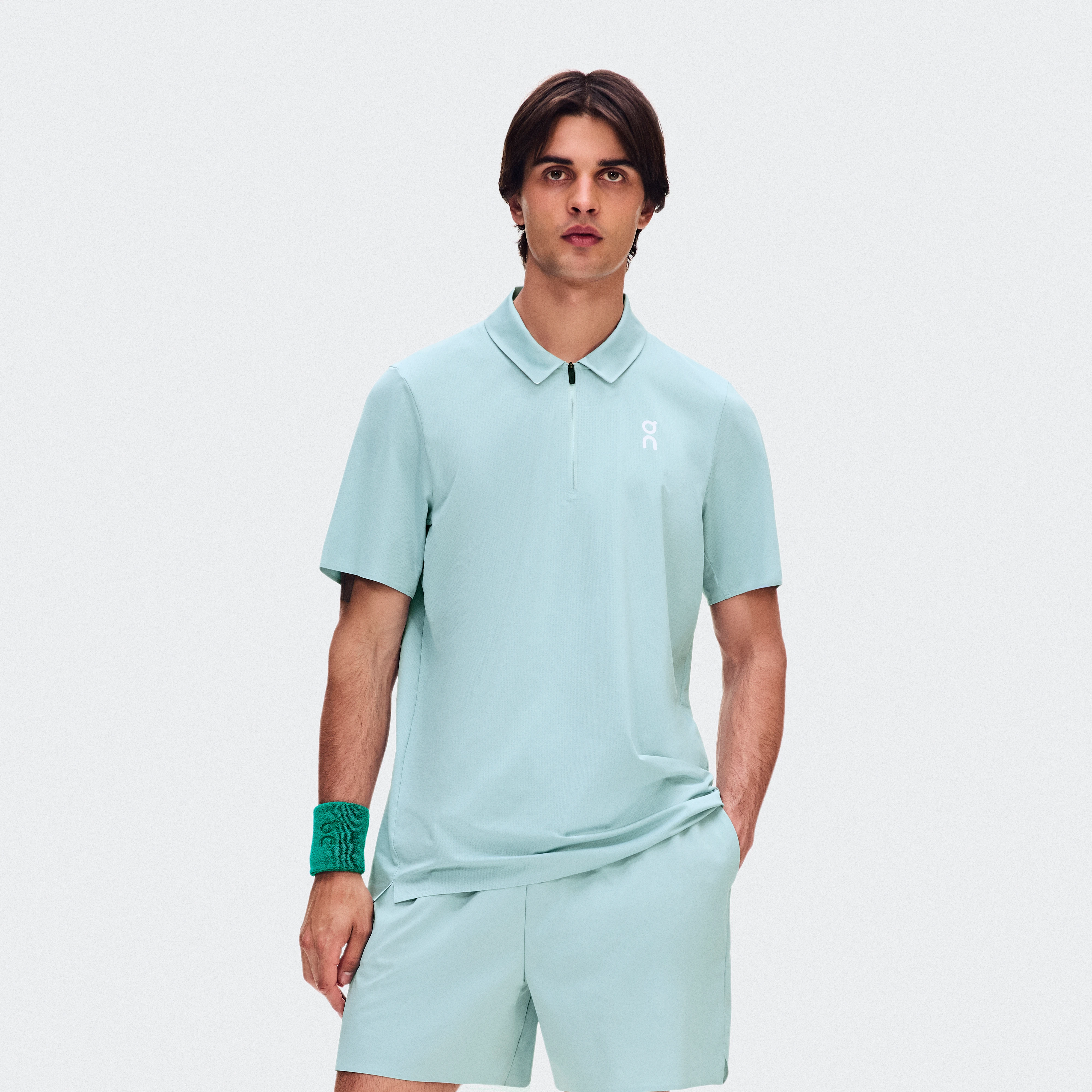 On Court Polo Brook Men – Tennis Tops and t-shirts