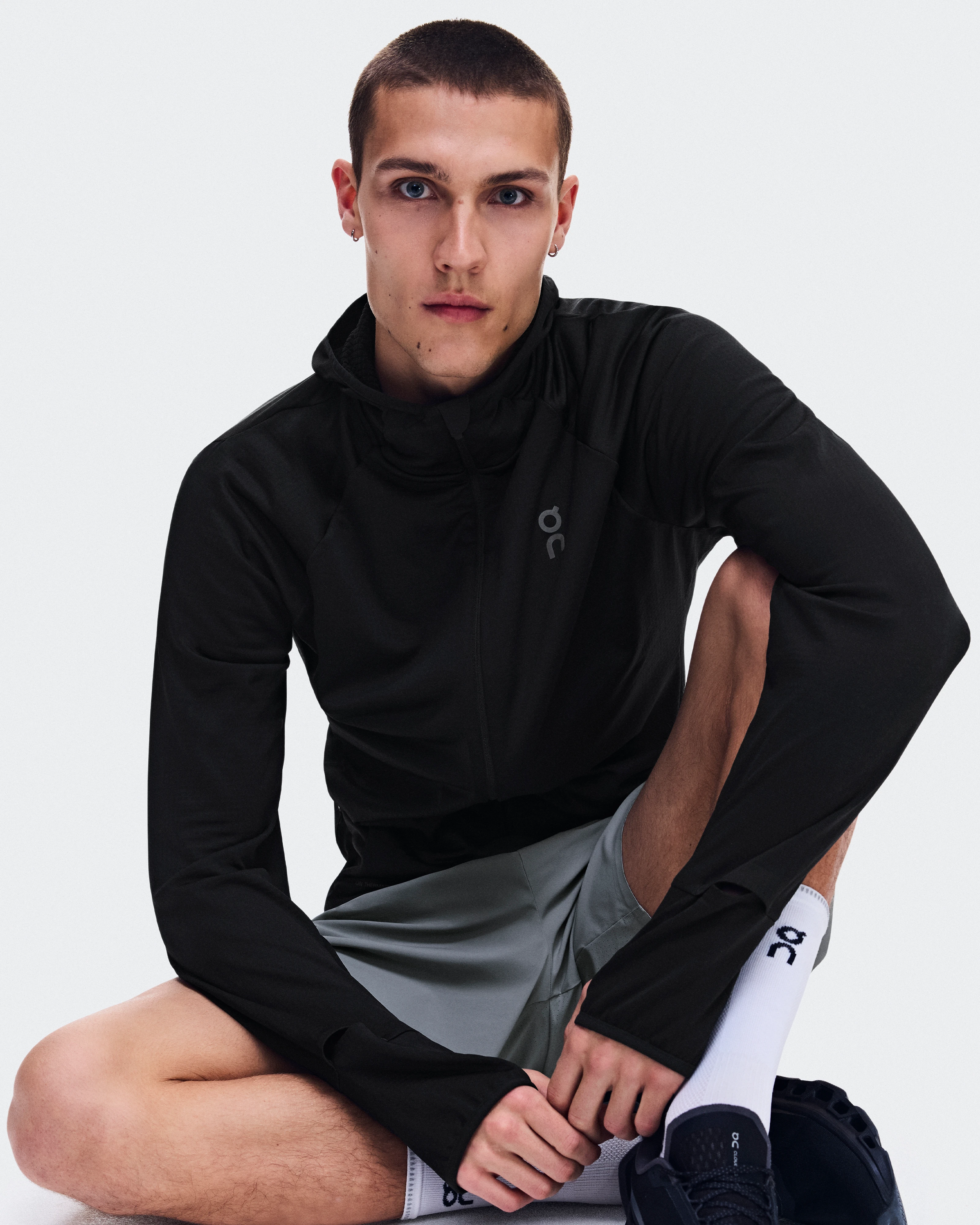 On Climate Zip Hoodie Black Men Hoodies and sweatshirts