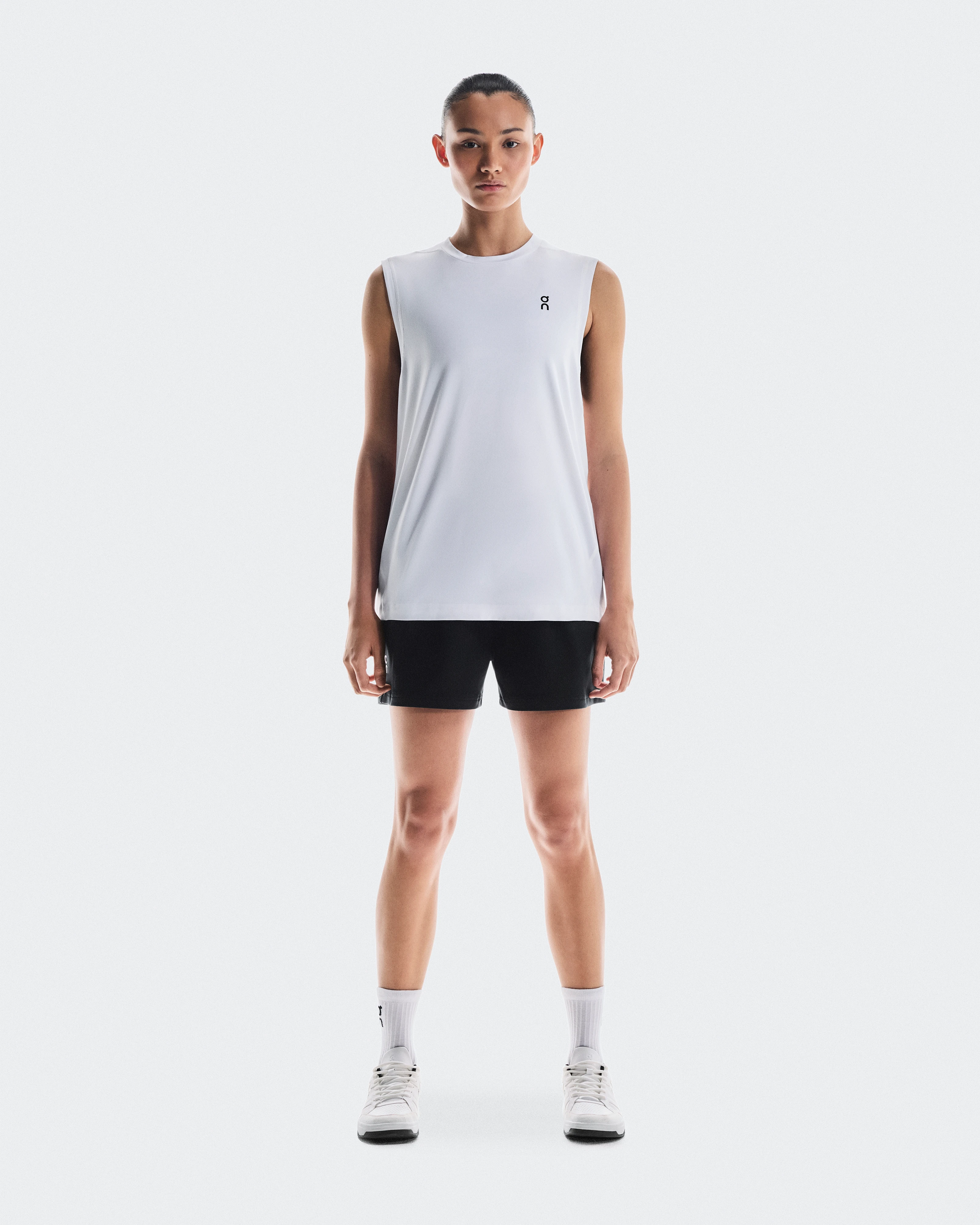 On Courtside Tank White Women Tops and t-shirts