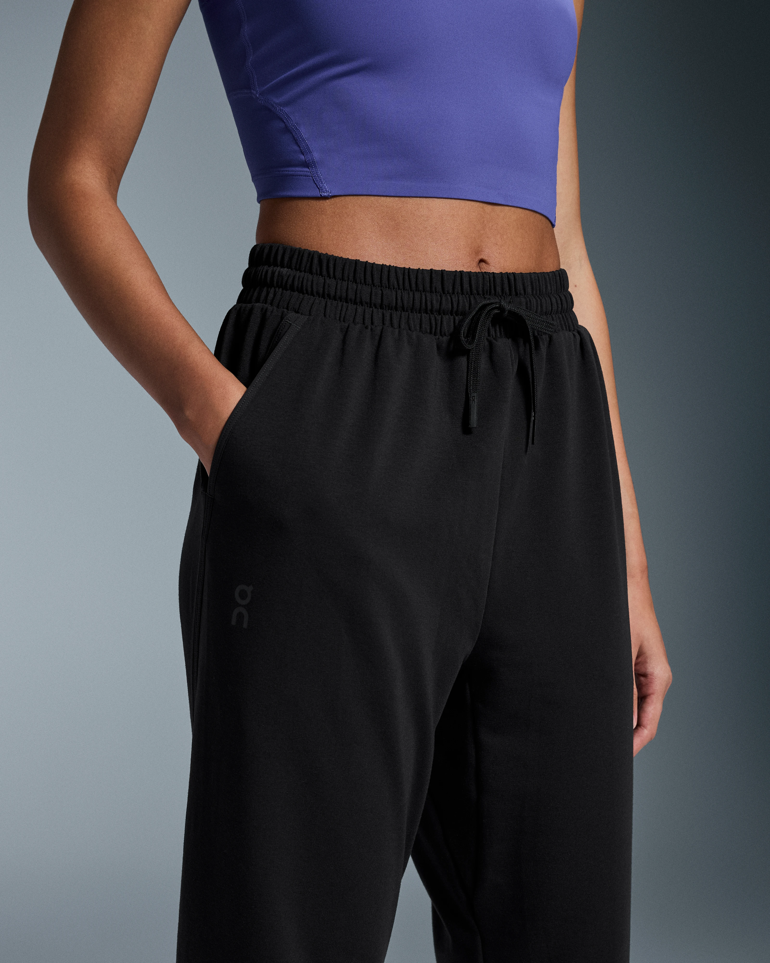 On Studio Joggers Black Women Pants