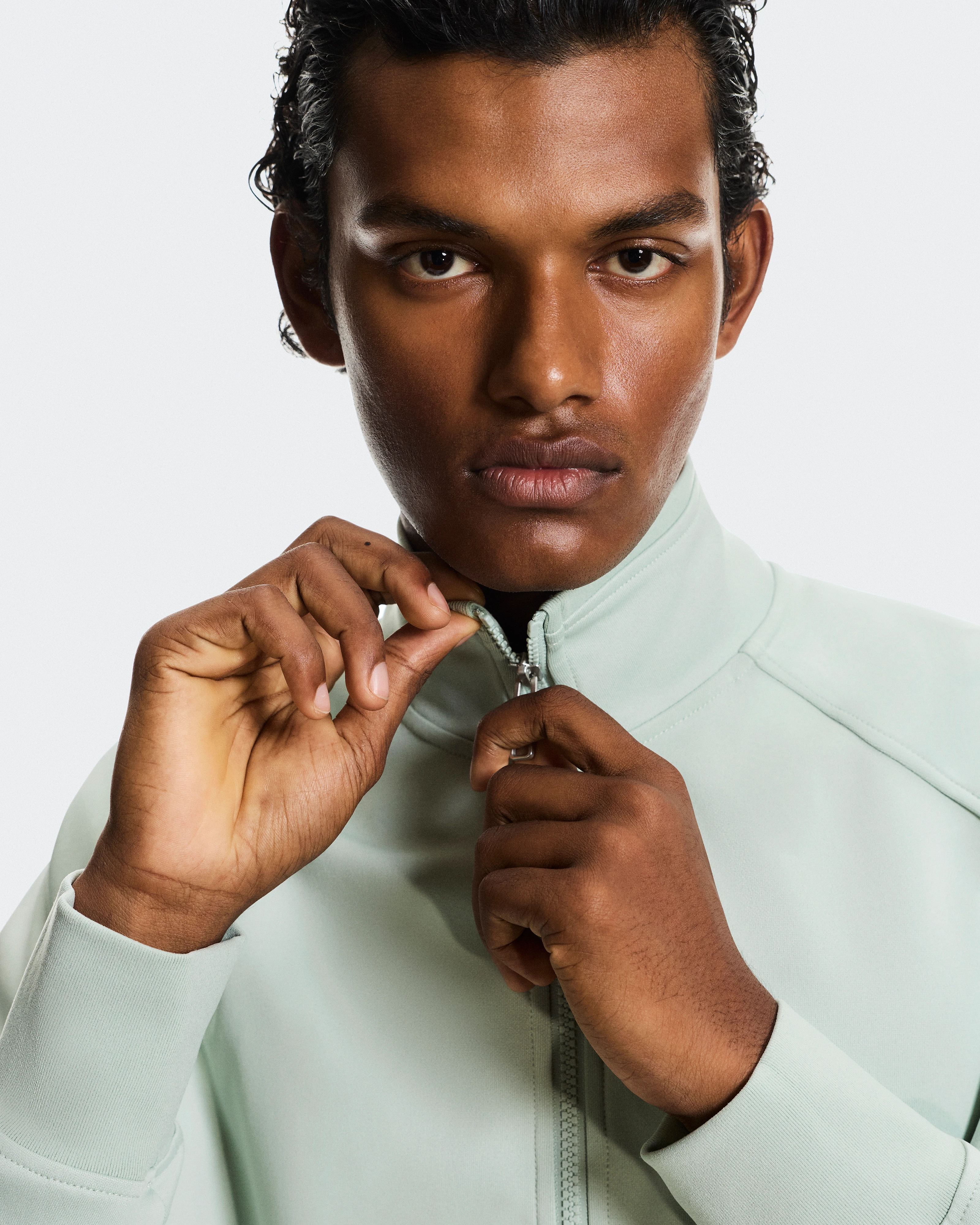 On Courtside Full-Zip Mineral Men Jackets