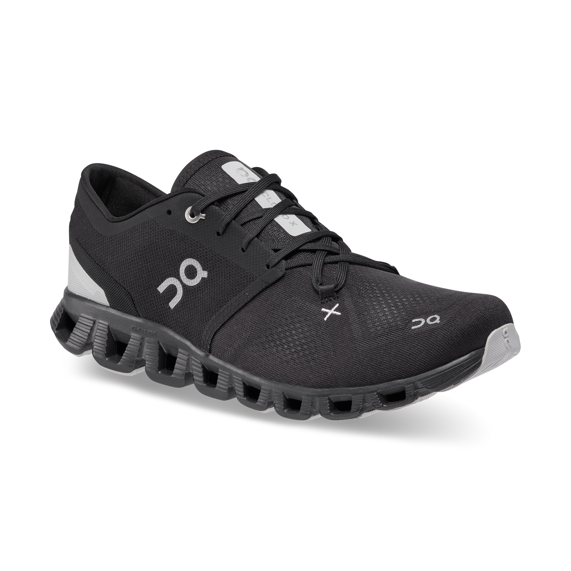 On Cloud X 3 Black Men Road running Shoes