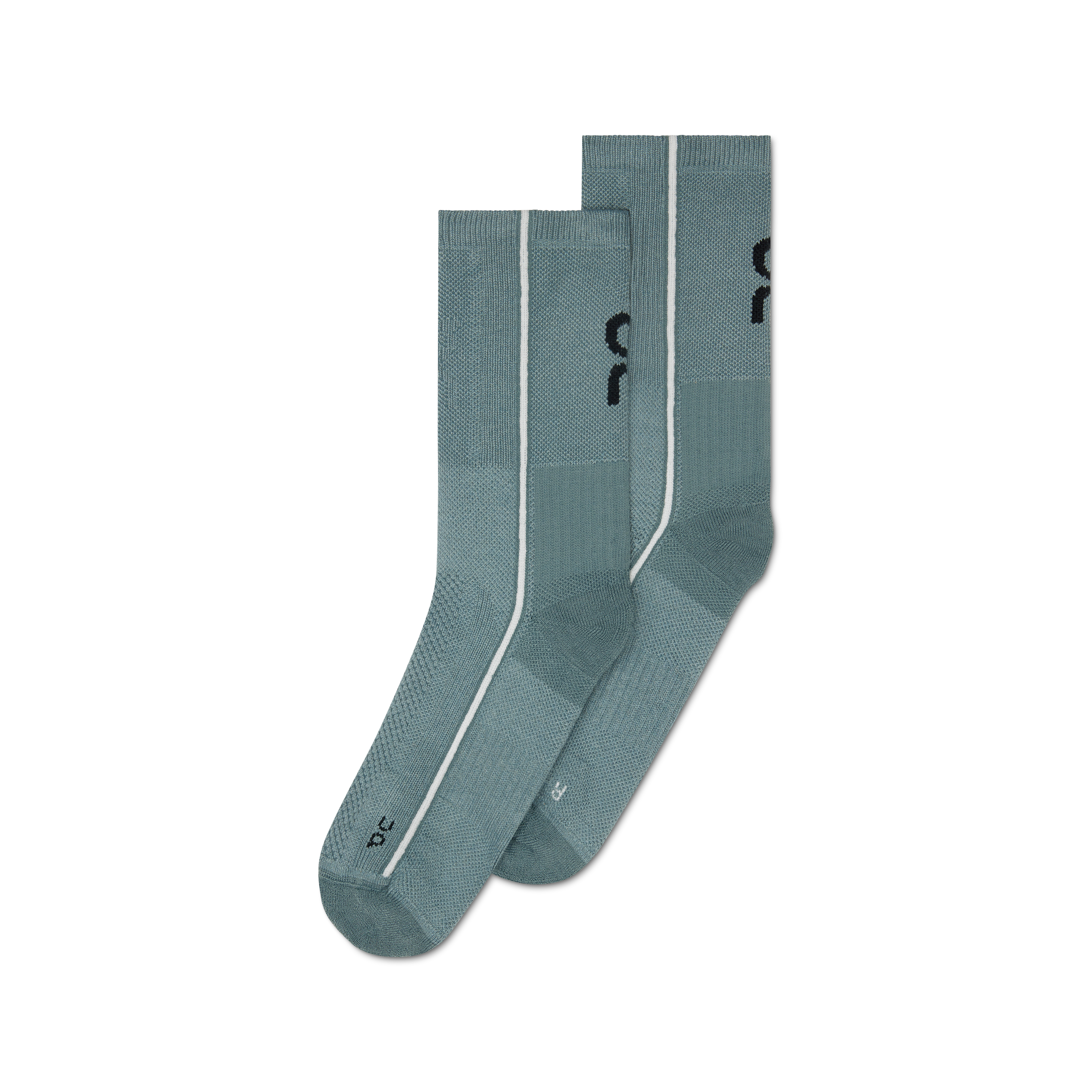 Court Sock High in Tide/Ivory