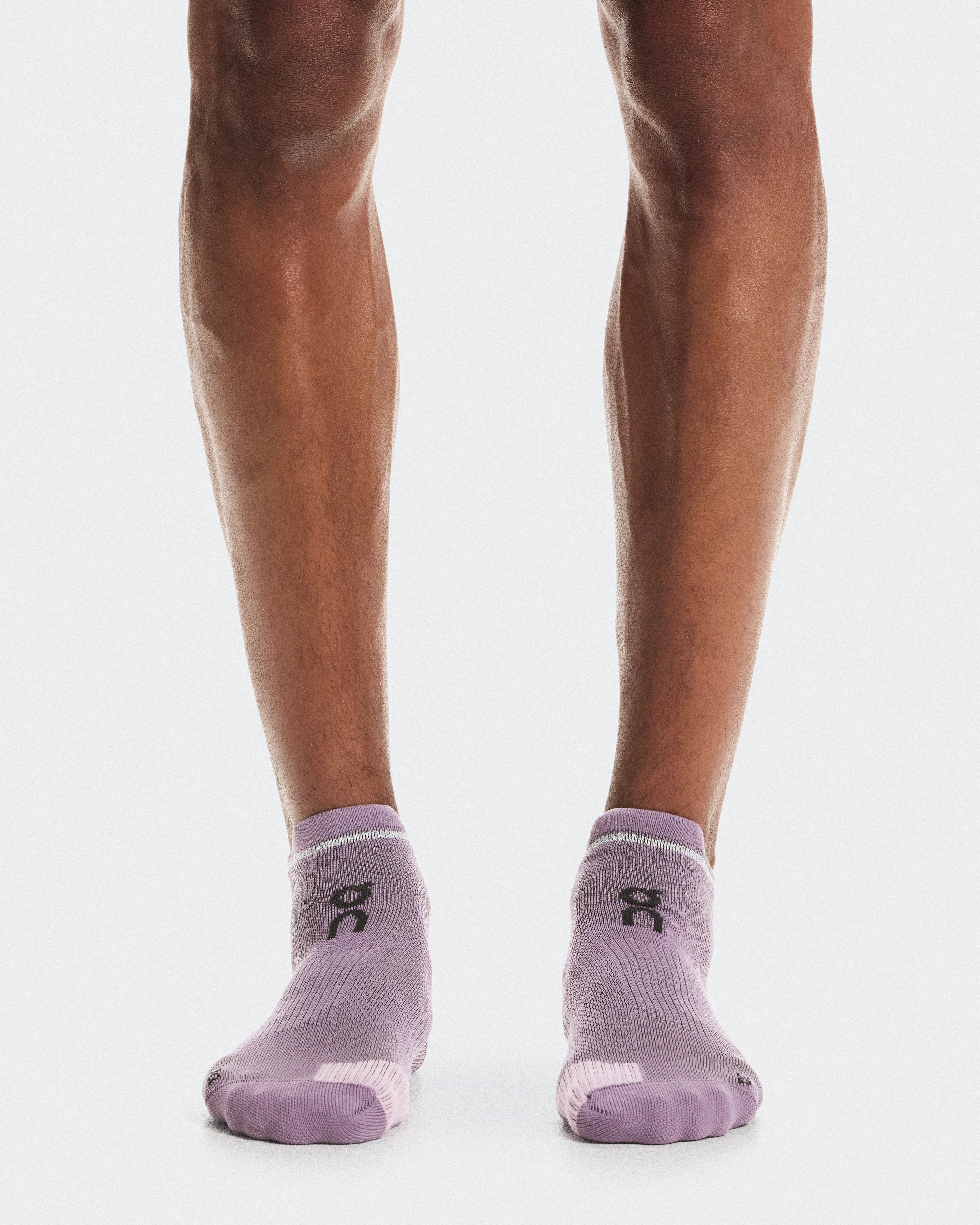 On Performance Run Sock Low Dewberry & Sakura Unisex Socks