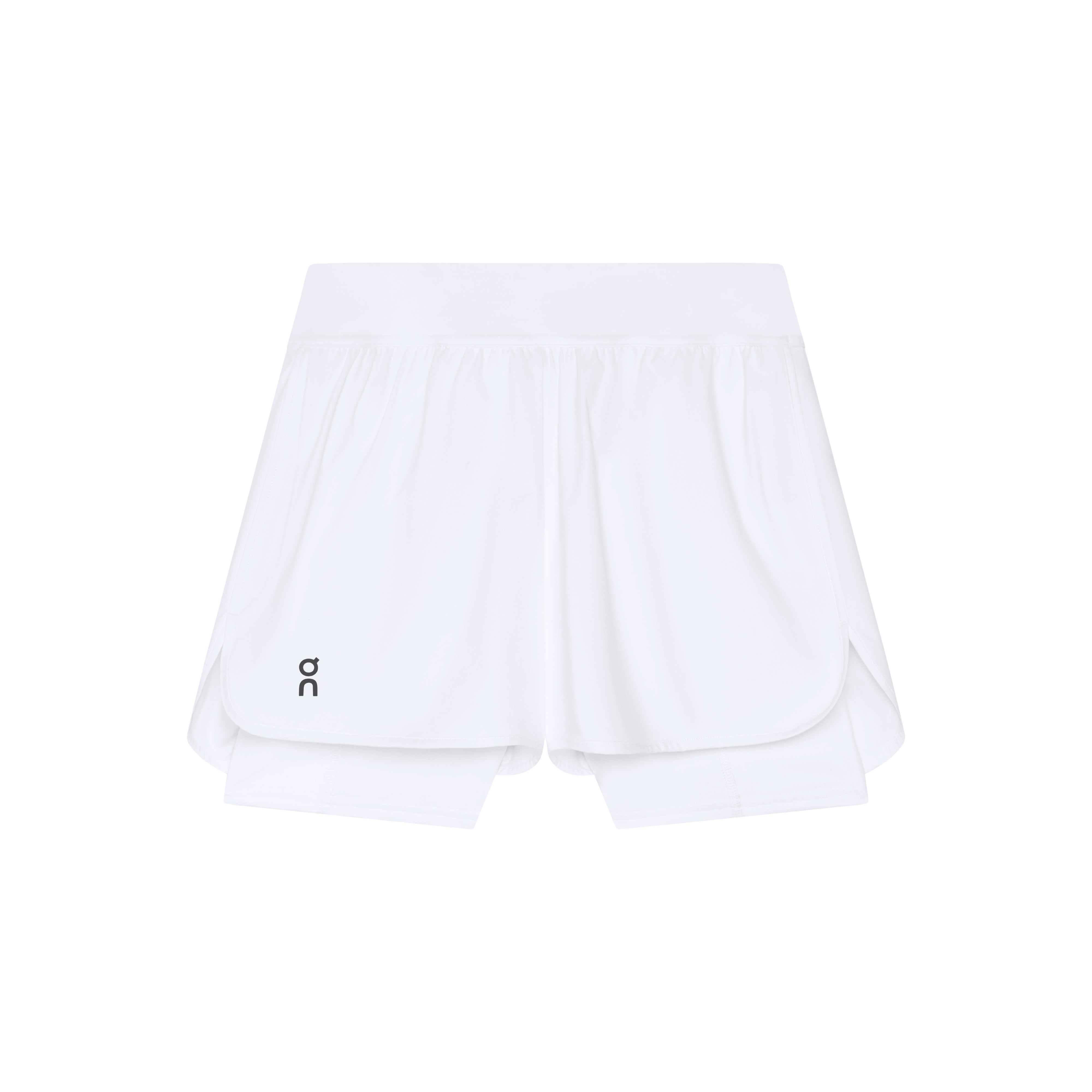 3" Court Shorts 2-in-1 in White