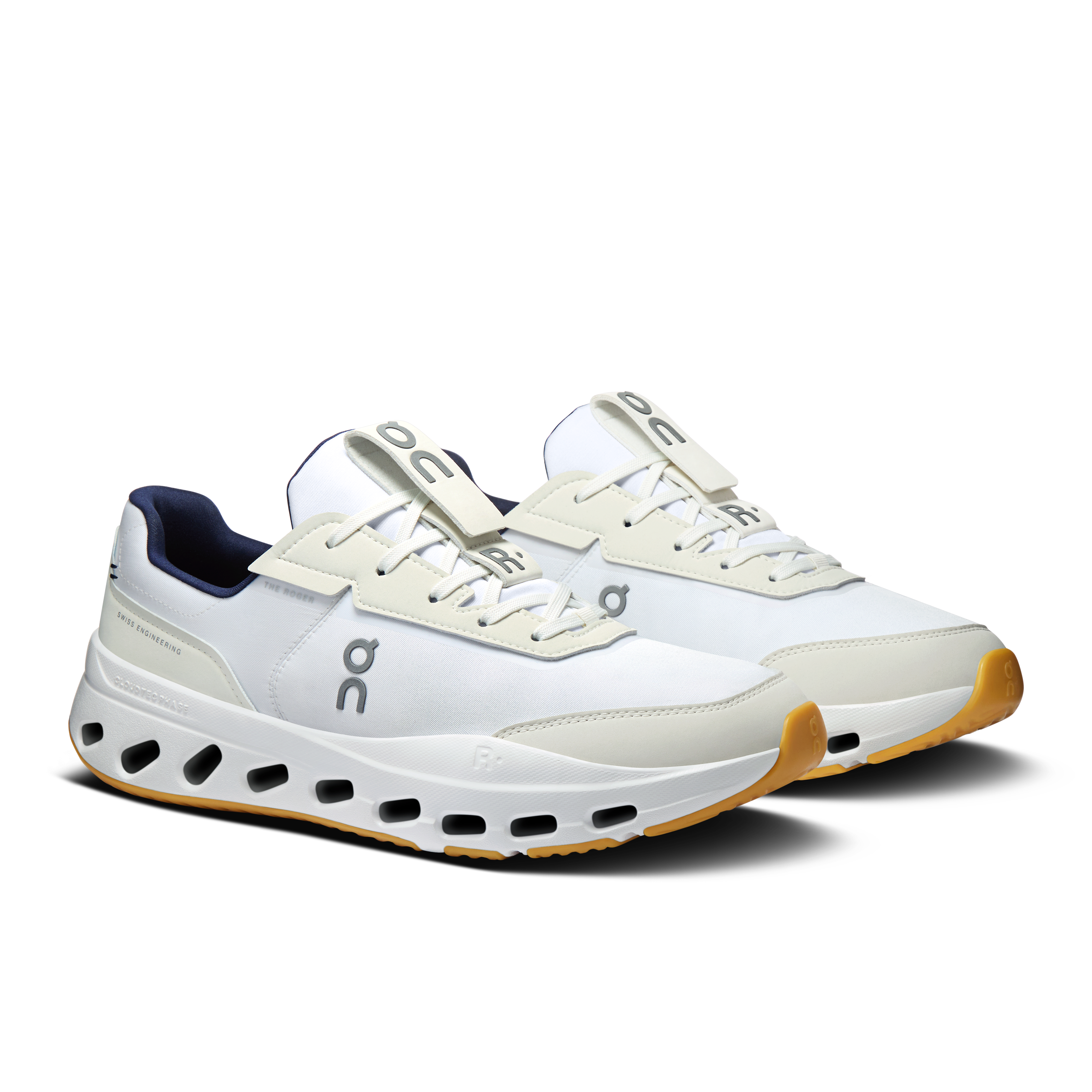 On THE ROGER Wildcard White & Midnight Men Active life Shoes