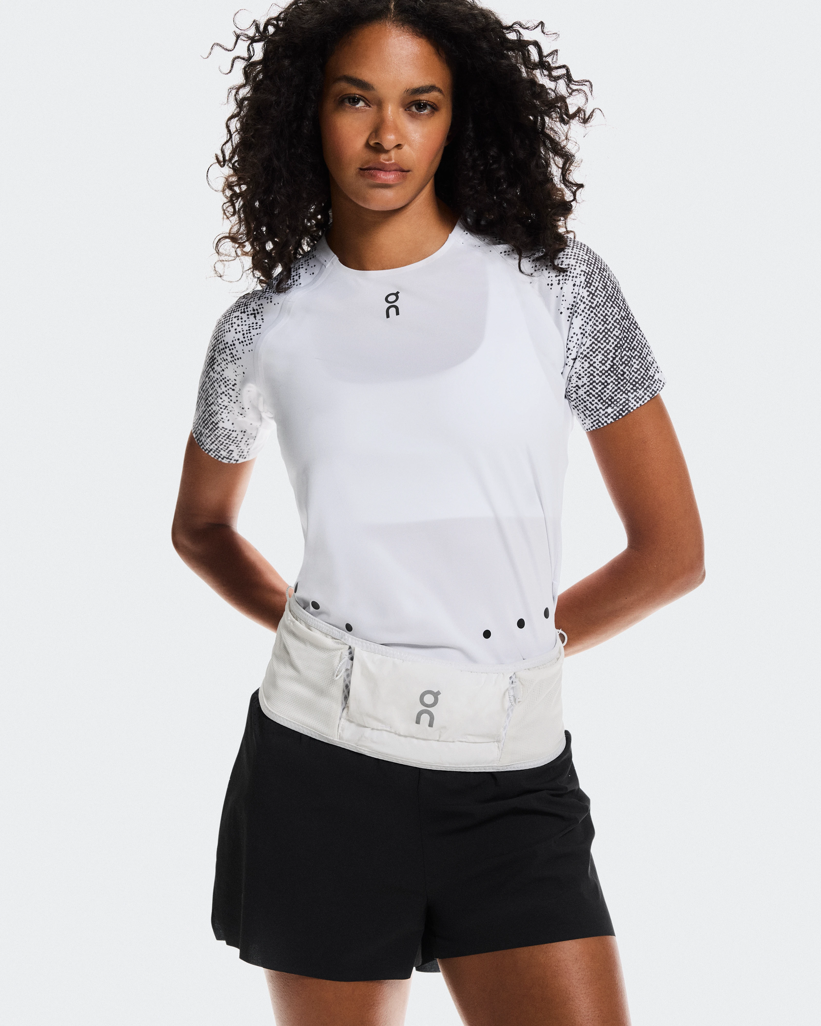 On Ultra Belt 2L White Unisex Belts