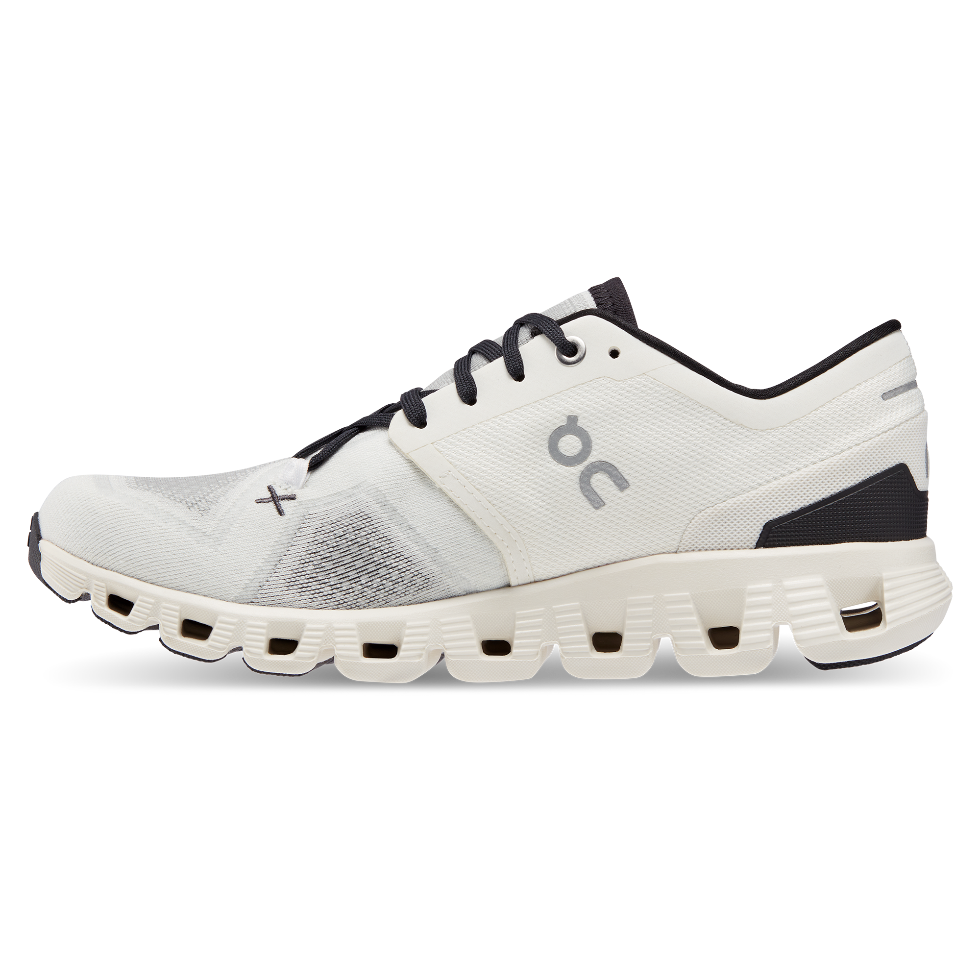 On Cloud X 3 White & Black Women Road running Shoes