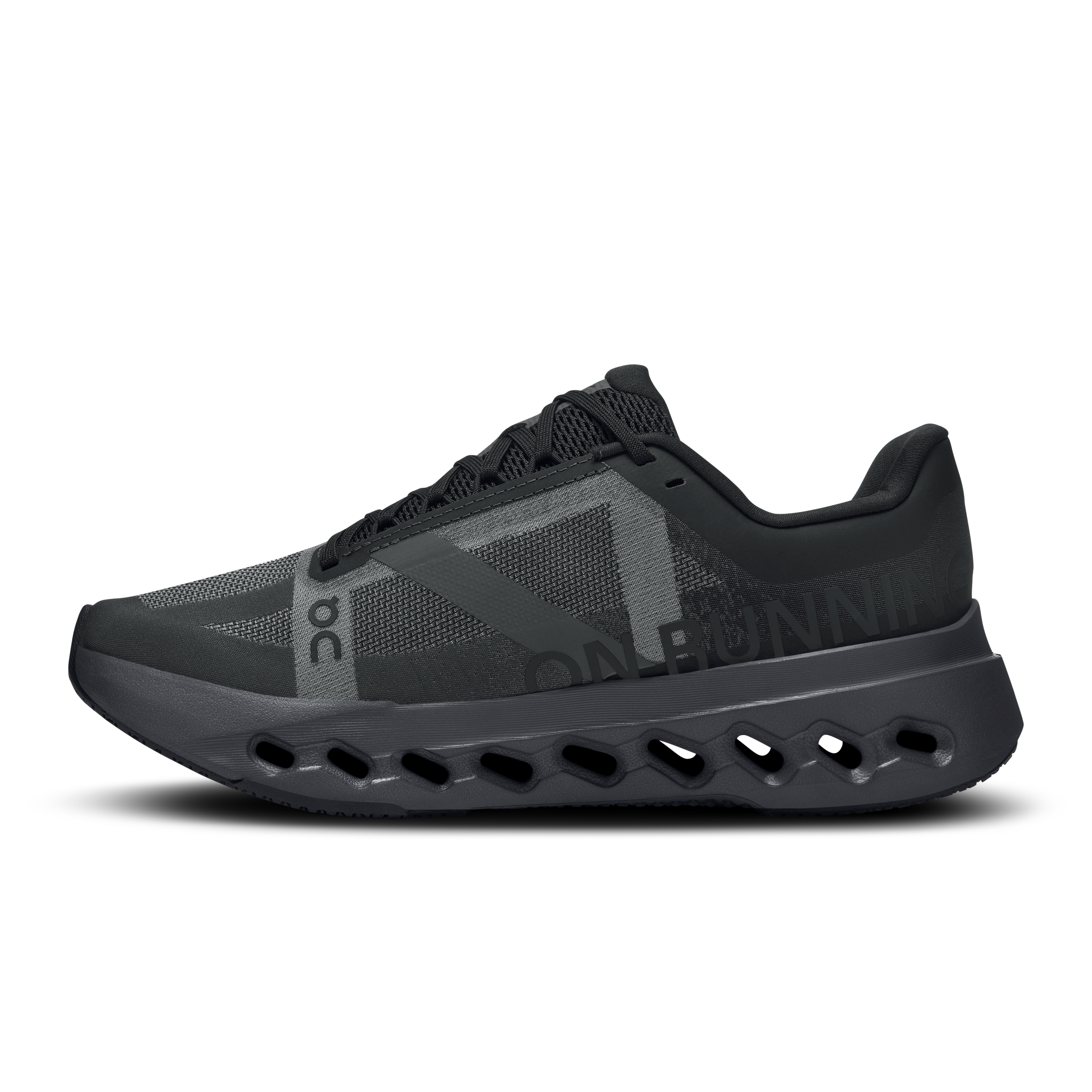 On Cloudsurfer Next Wide Black & Eclipse Women Road running Shoes