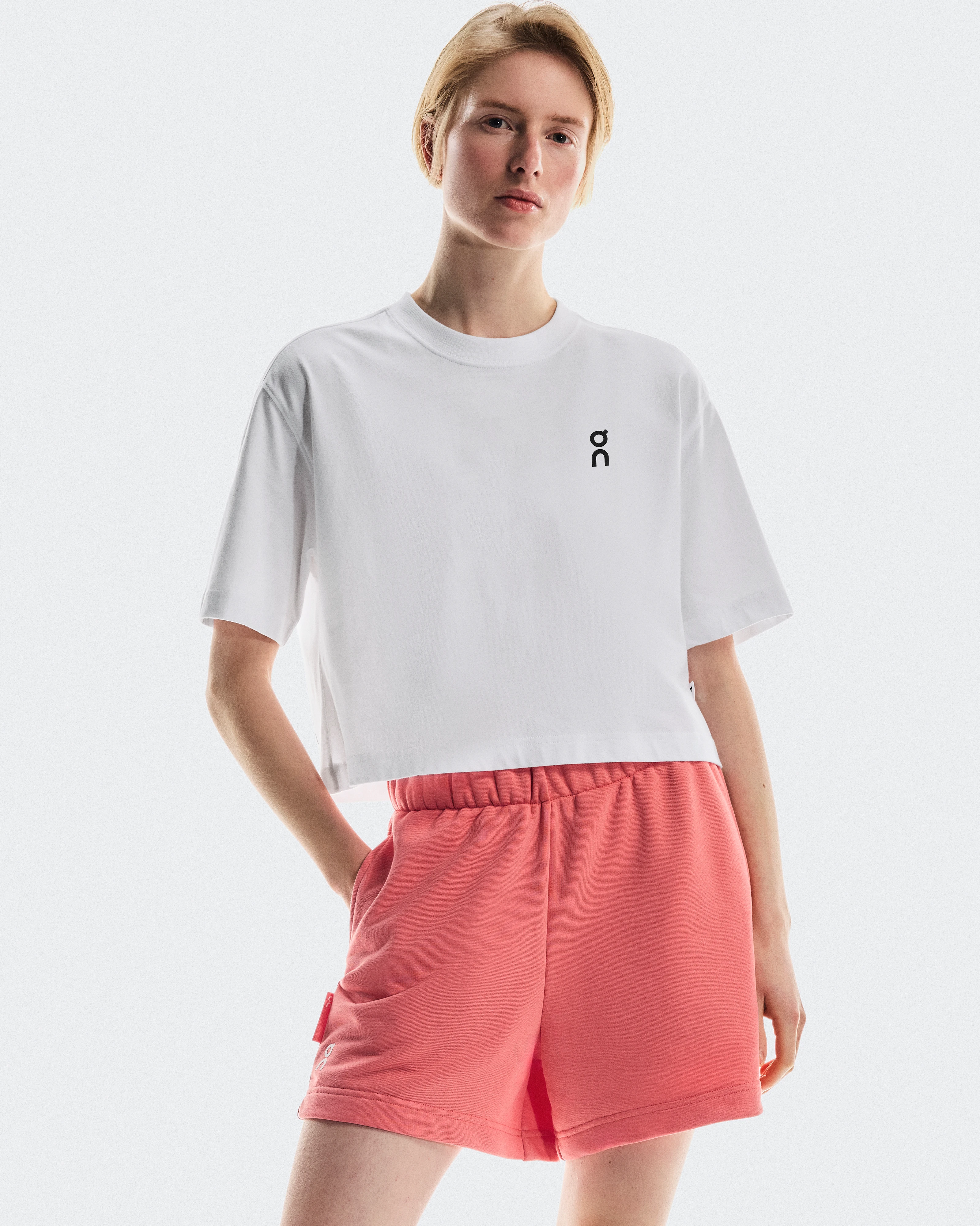 On Club Shorts Coral Women Shorts