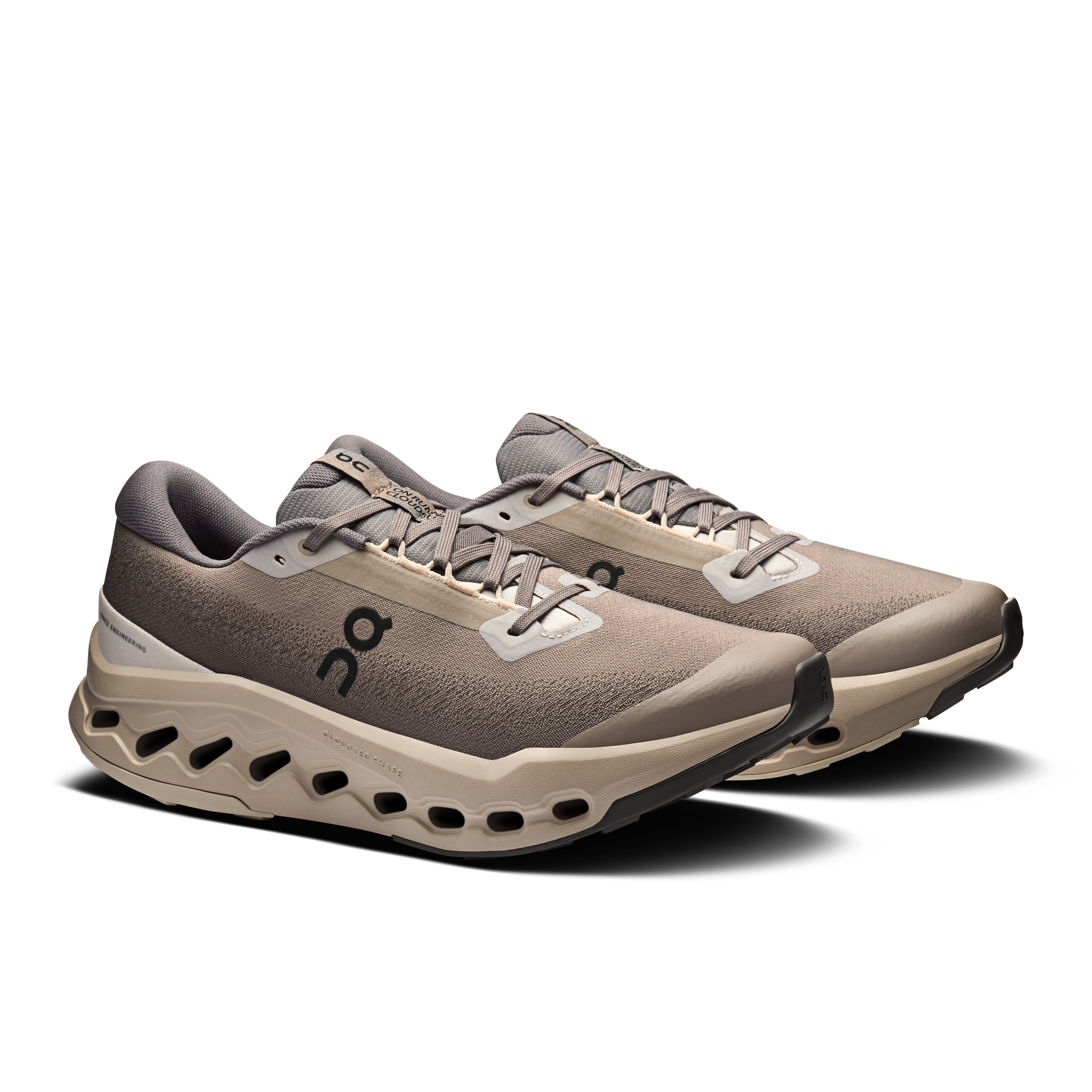 On Cloudsurfer Trail 2 Waterproof Cinder & Desert Men Trail running Shoes