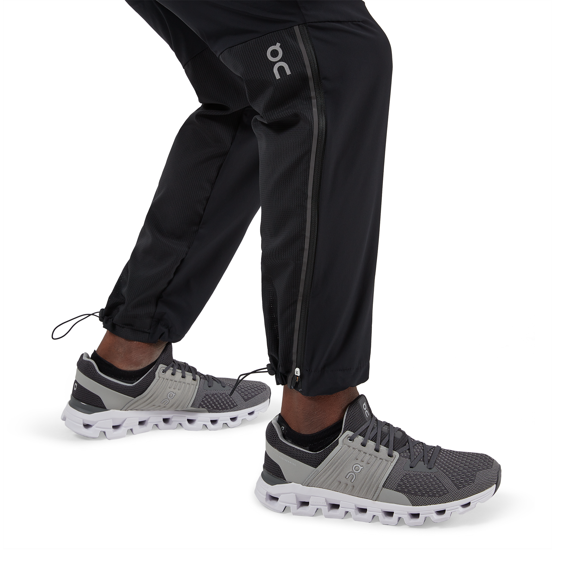 On Track Pants Black Men Pants