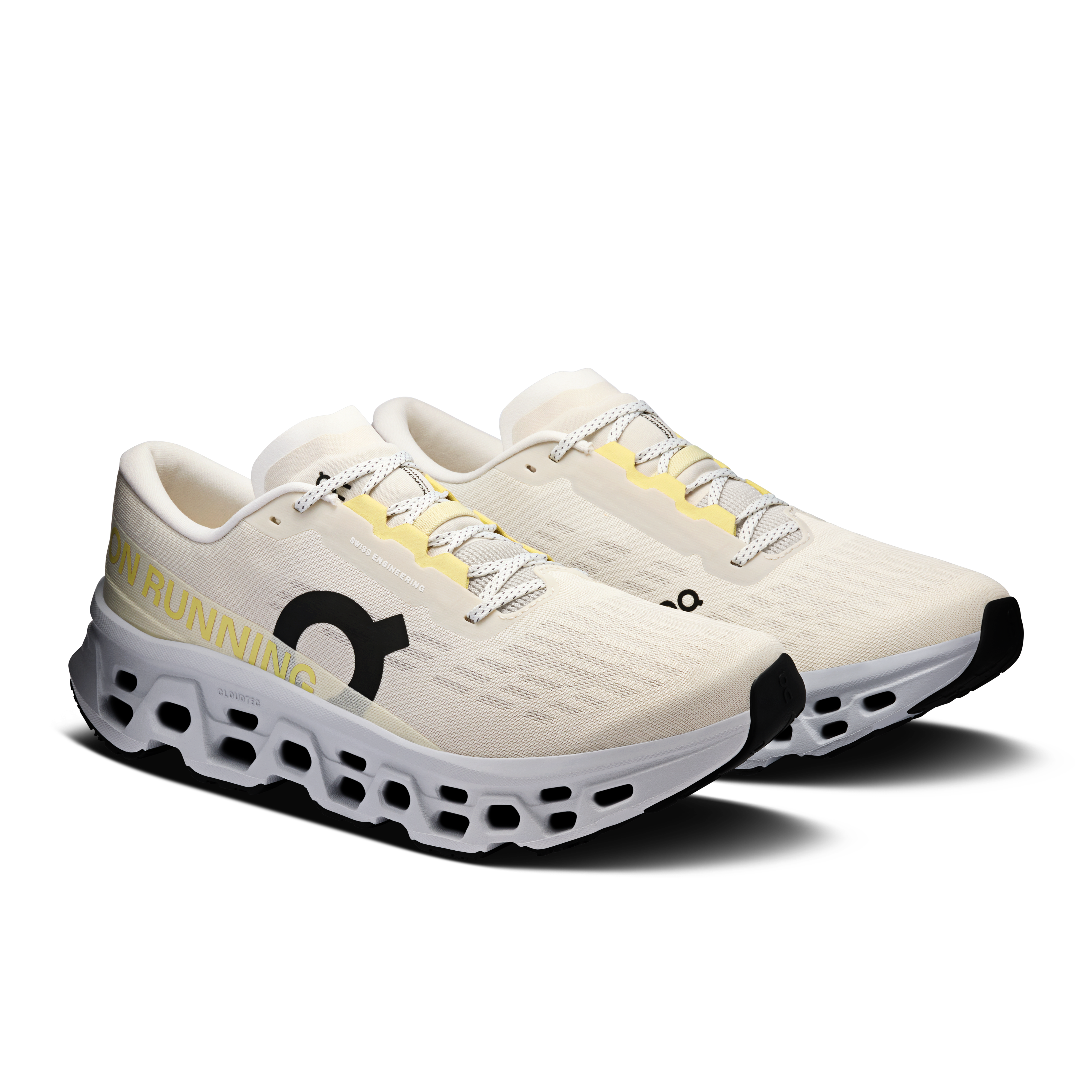 On Cloudmonster 3 Ghost & Glacier Men Road running Shoes