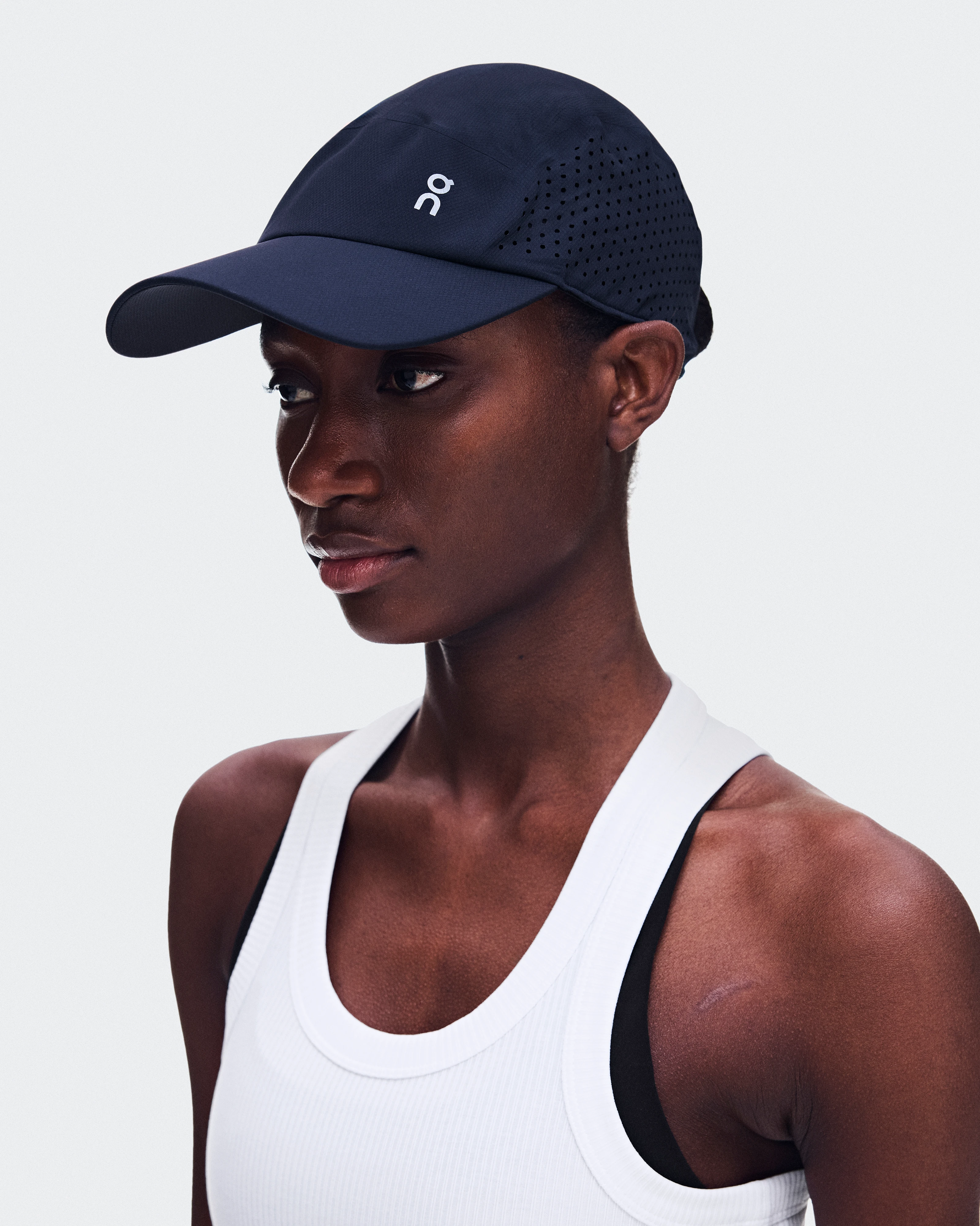 On Lightweight Cap Navy Unisex Headwear