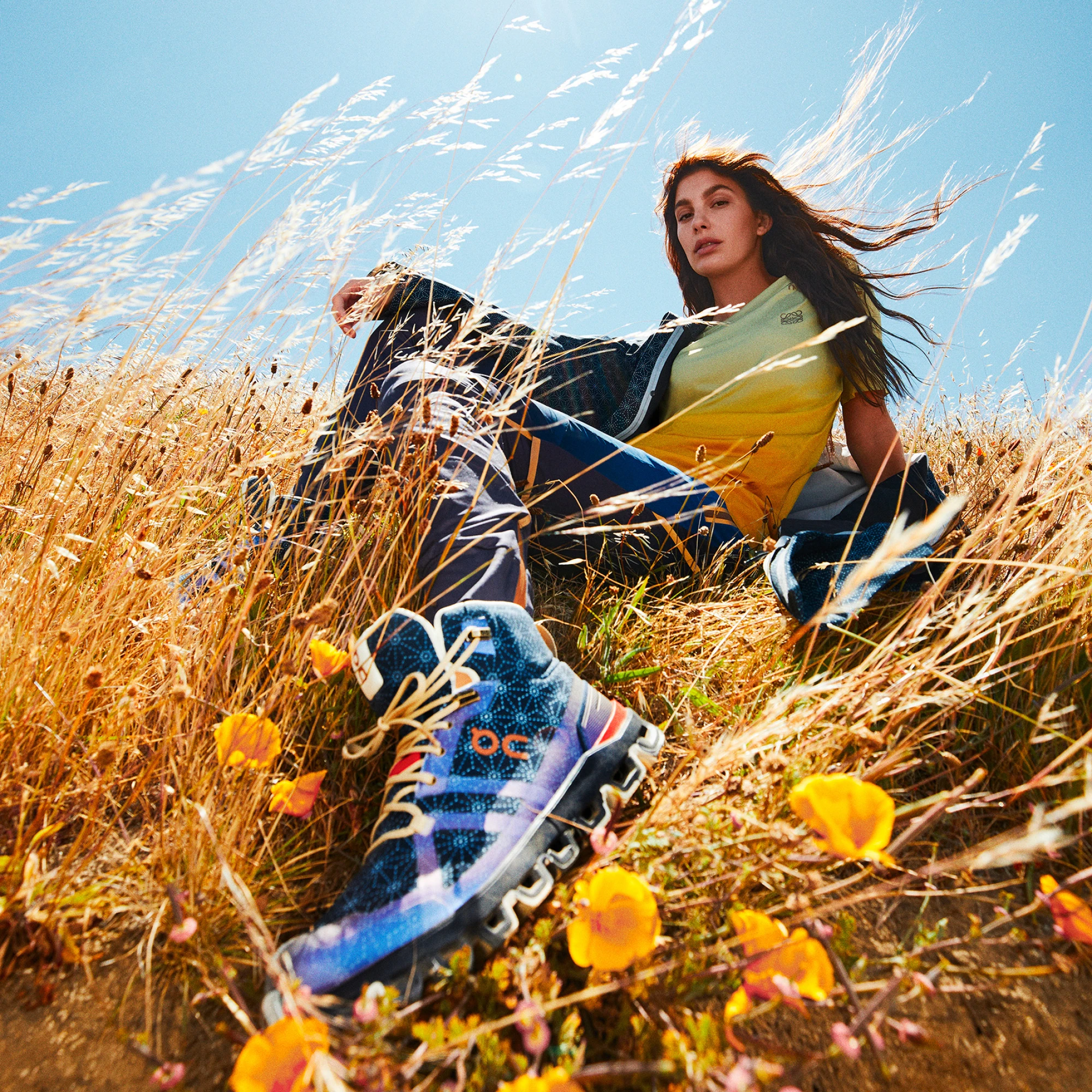 On Performance-T LOEWE Gradient Blue Women Tops and t-shirts