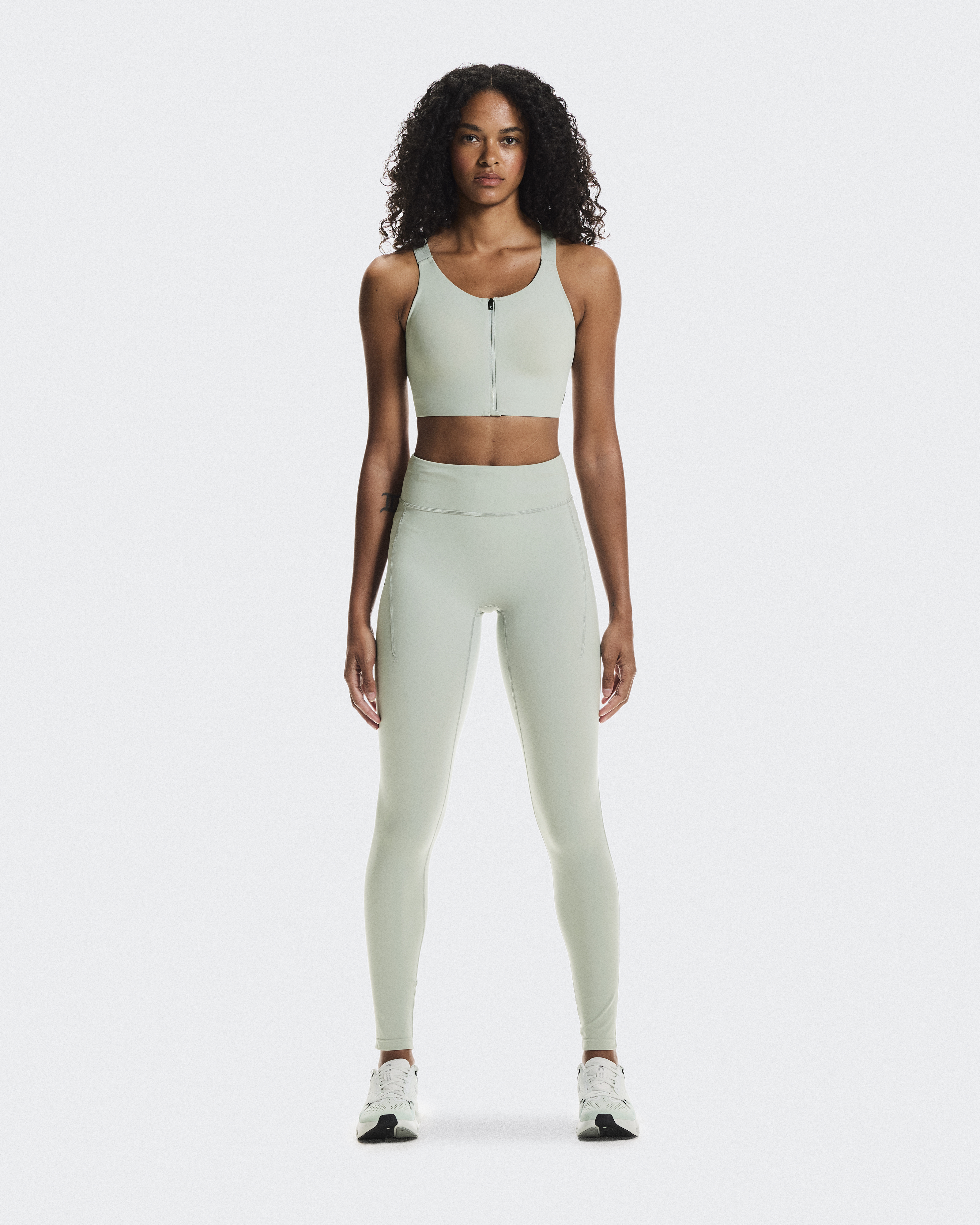 Performance Tights in Tin