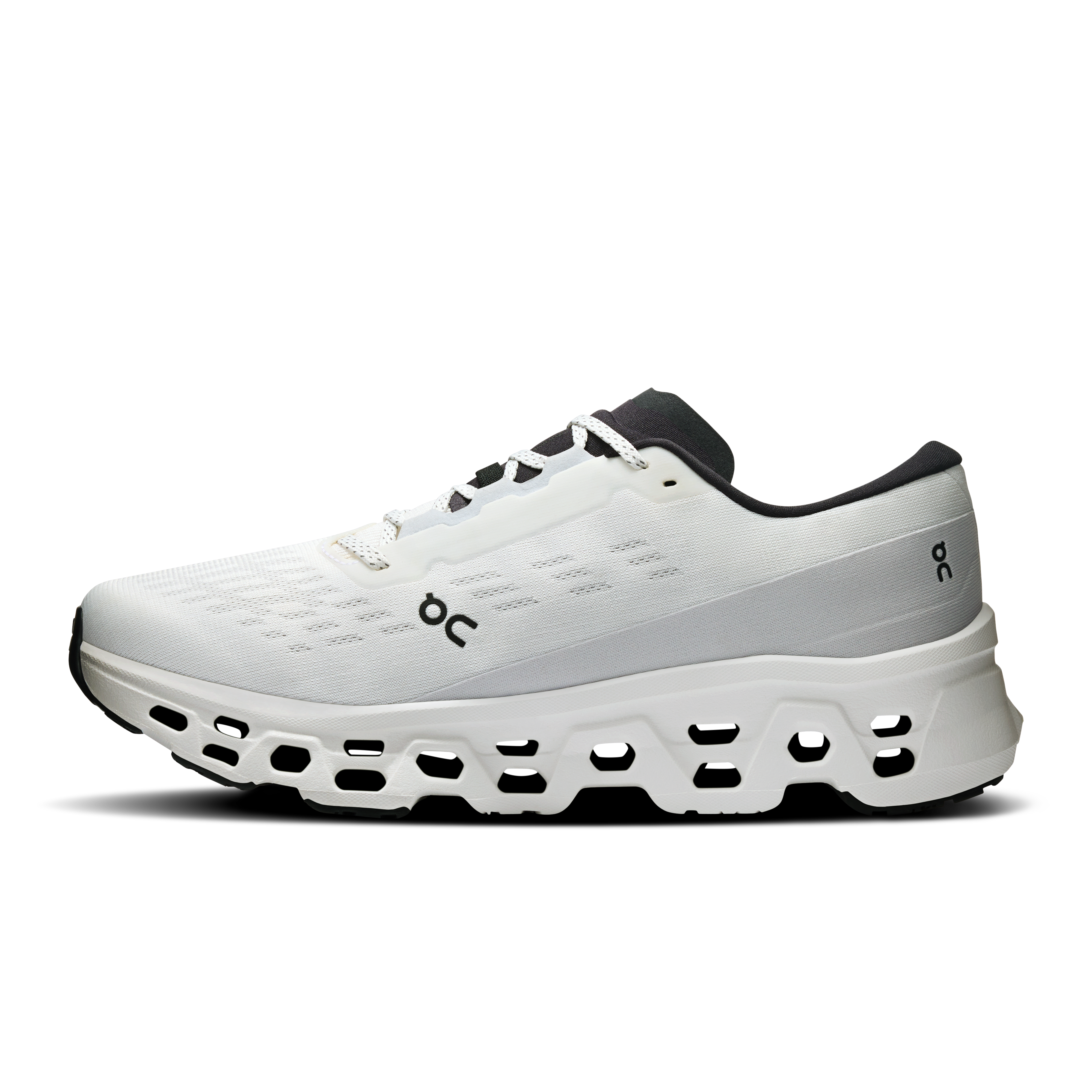 On Cloudmonster 3 White & White Men Road running Shoes