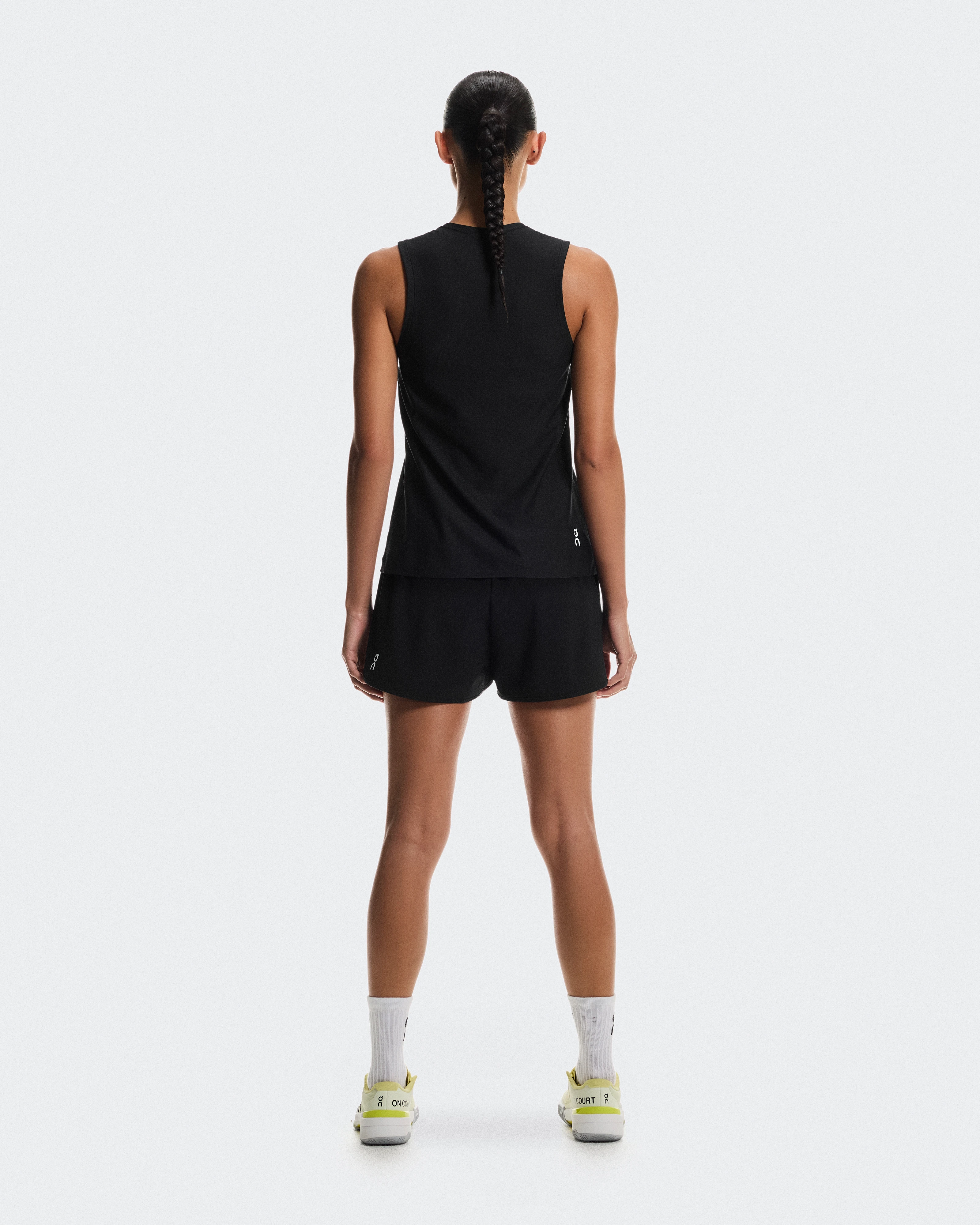 On Court Tank Black Women Tops and t-shirts