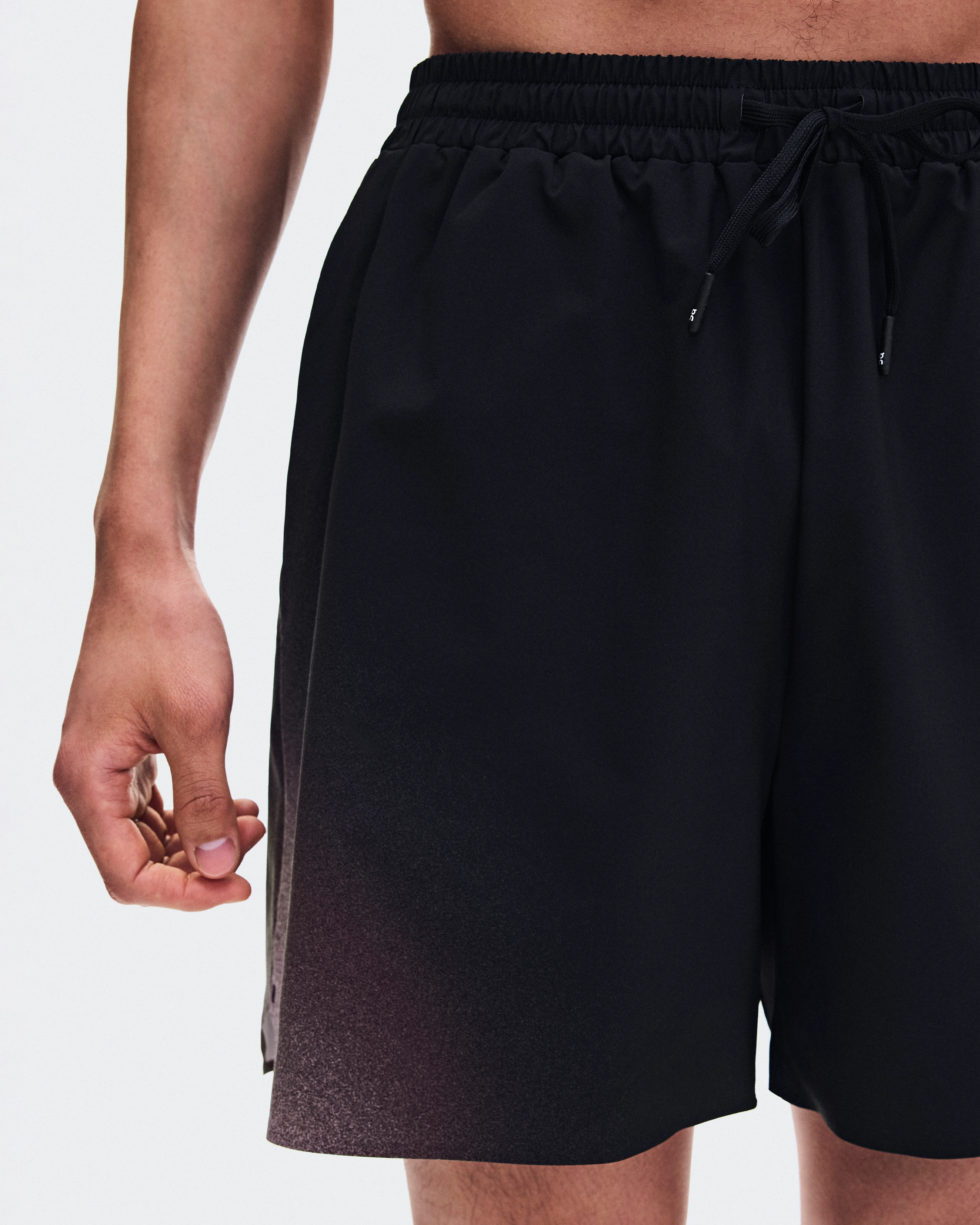 On 5" Court Shorts Swing Black & Mulberry Men Shorts