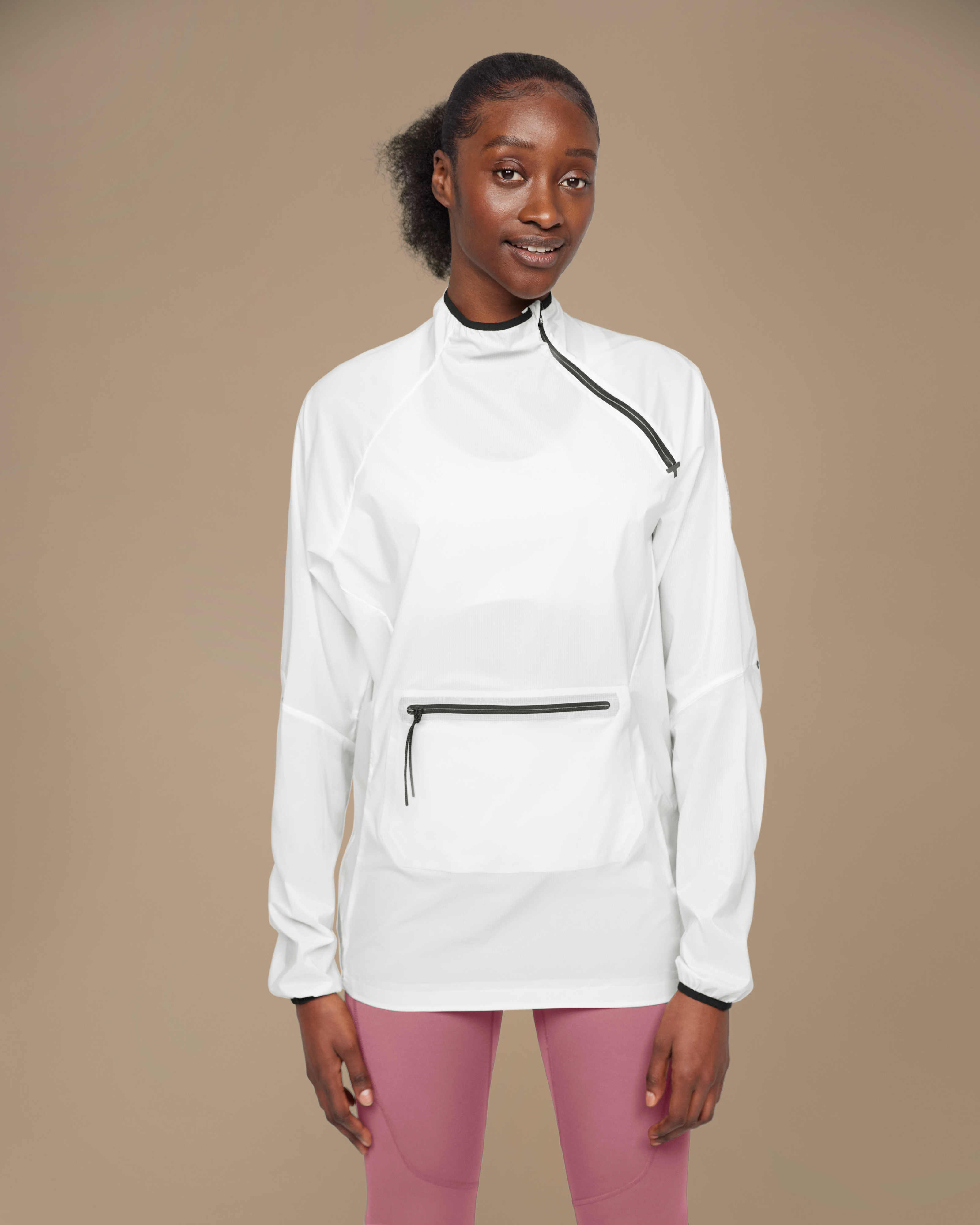 On Active Jacket Undyed-White Women Jackets