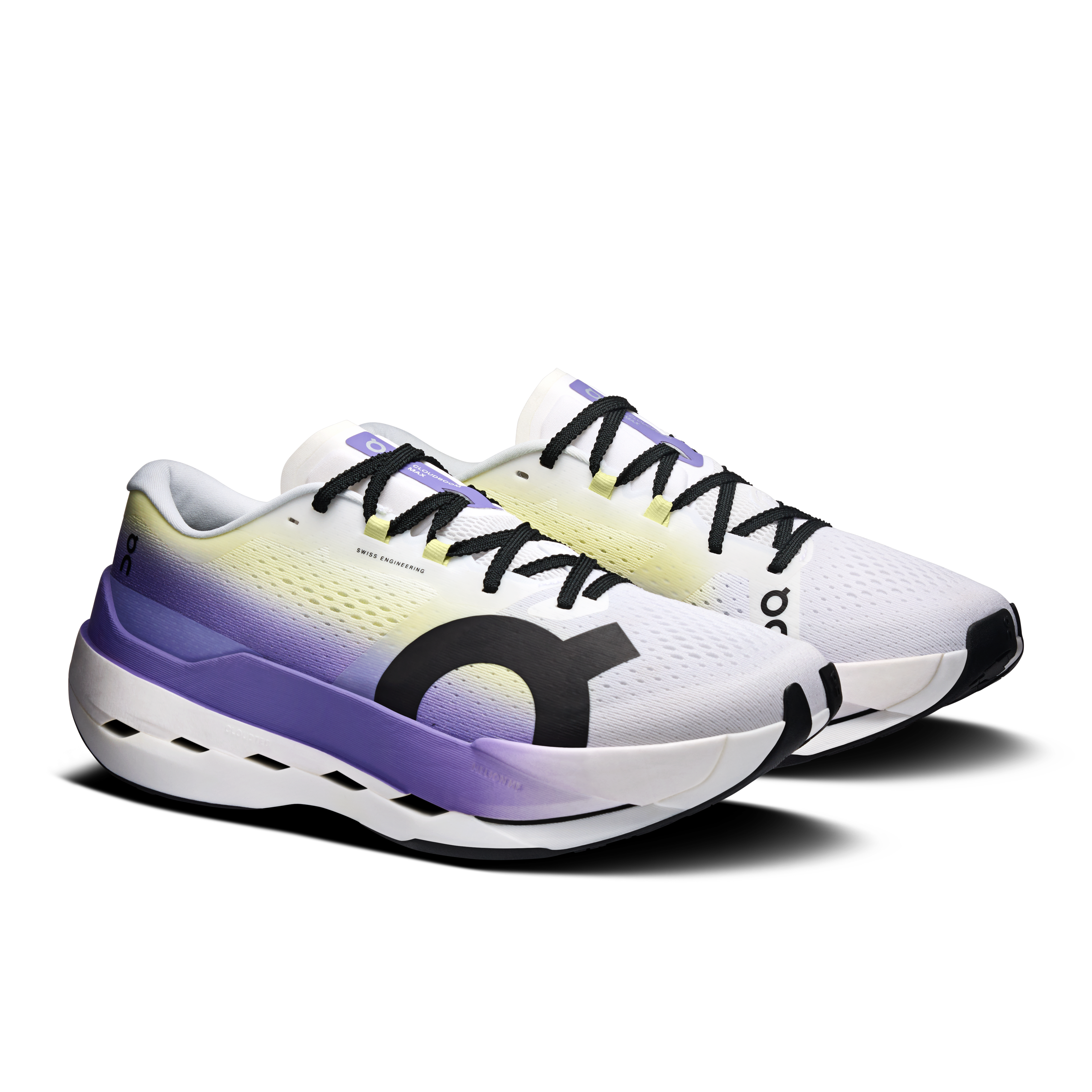 On Cloudboom Max White & Juniper Men Road running Shoes