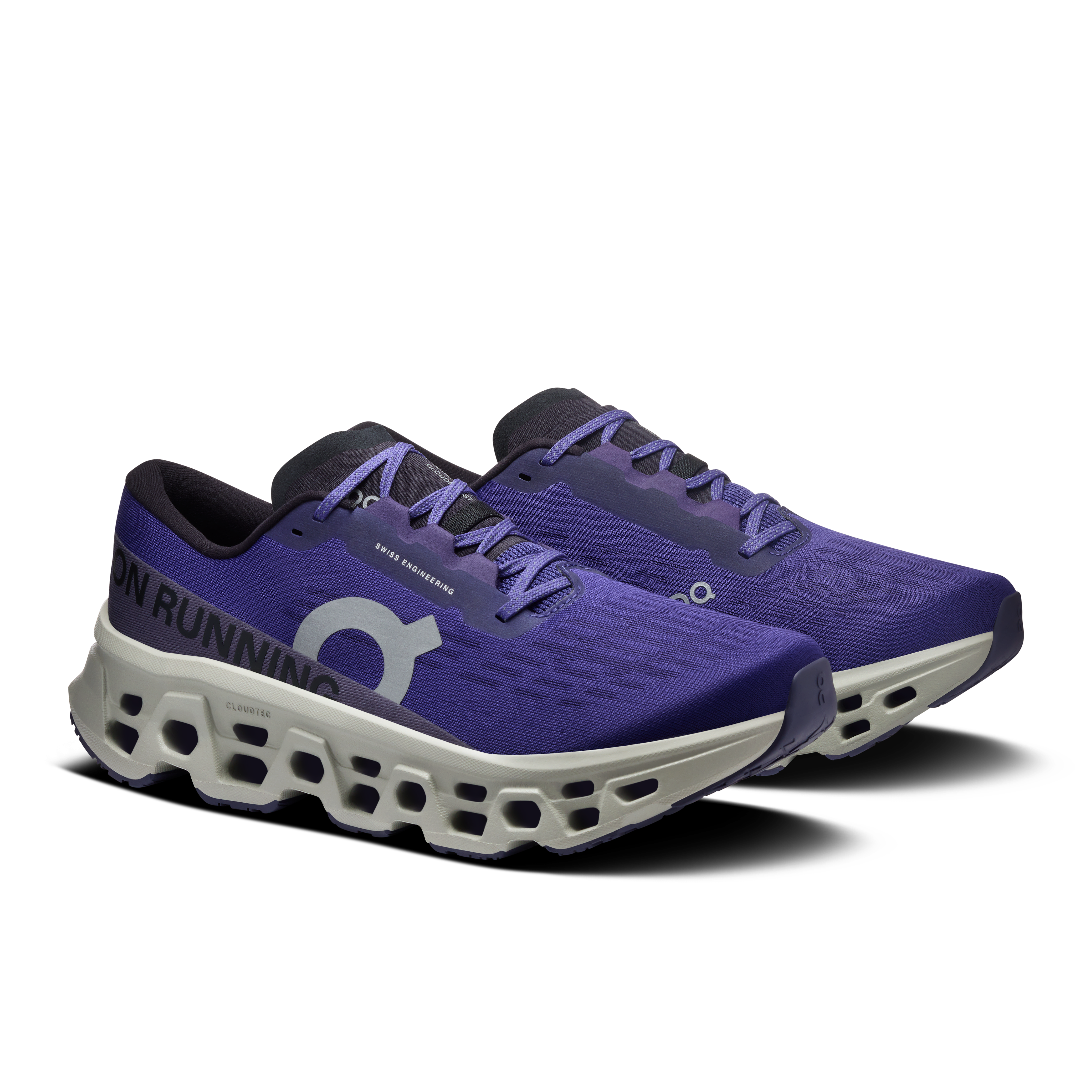 On Cloudmonster 3 Wide Twilight & White Men Road running Shoes