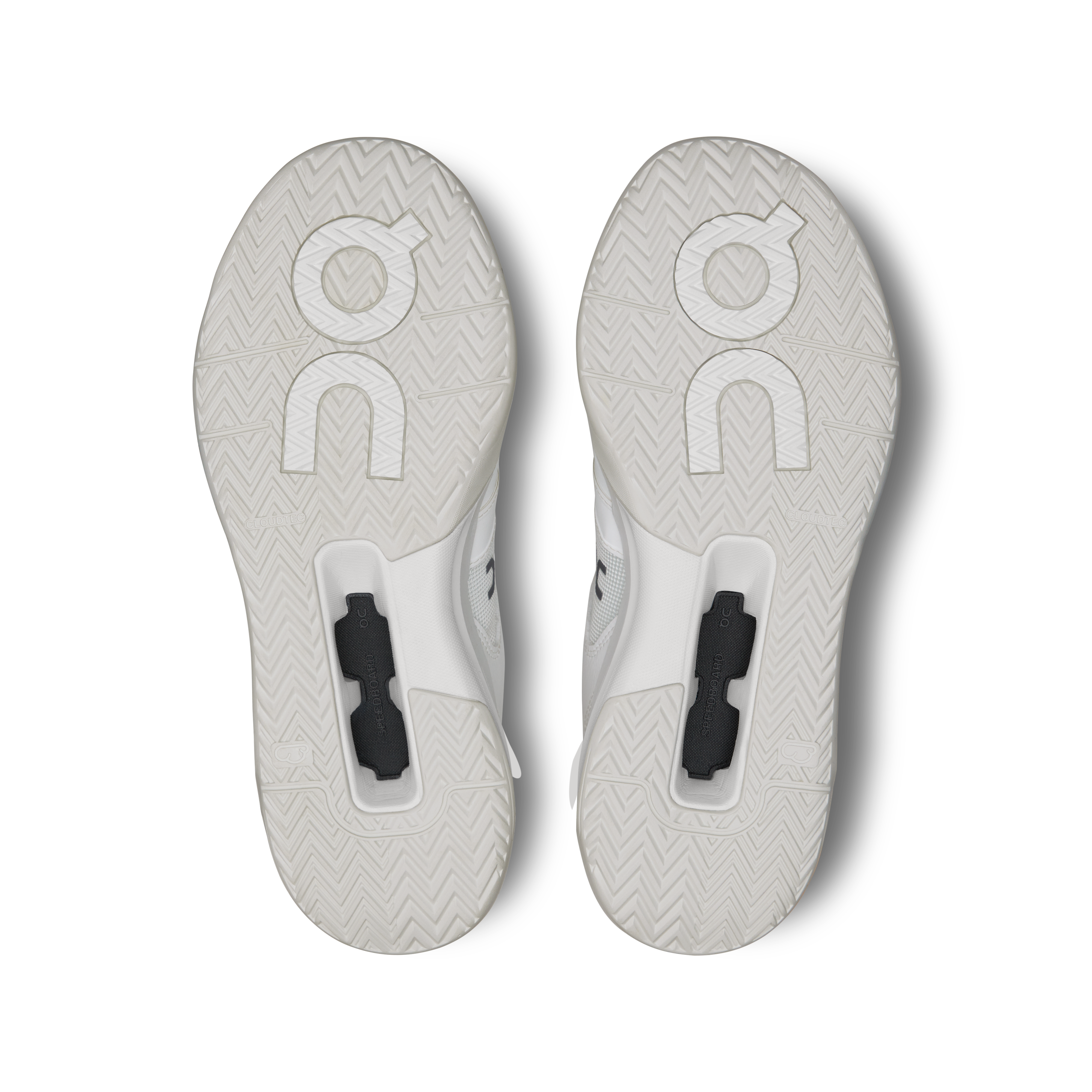 On THE ROGER Clubhouse Pro White & Ice Women Tennis Shoes