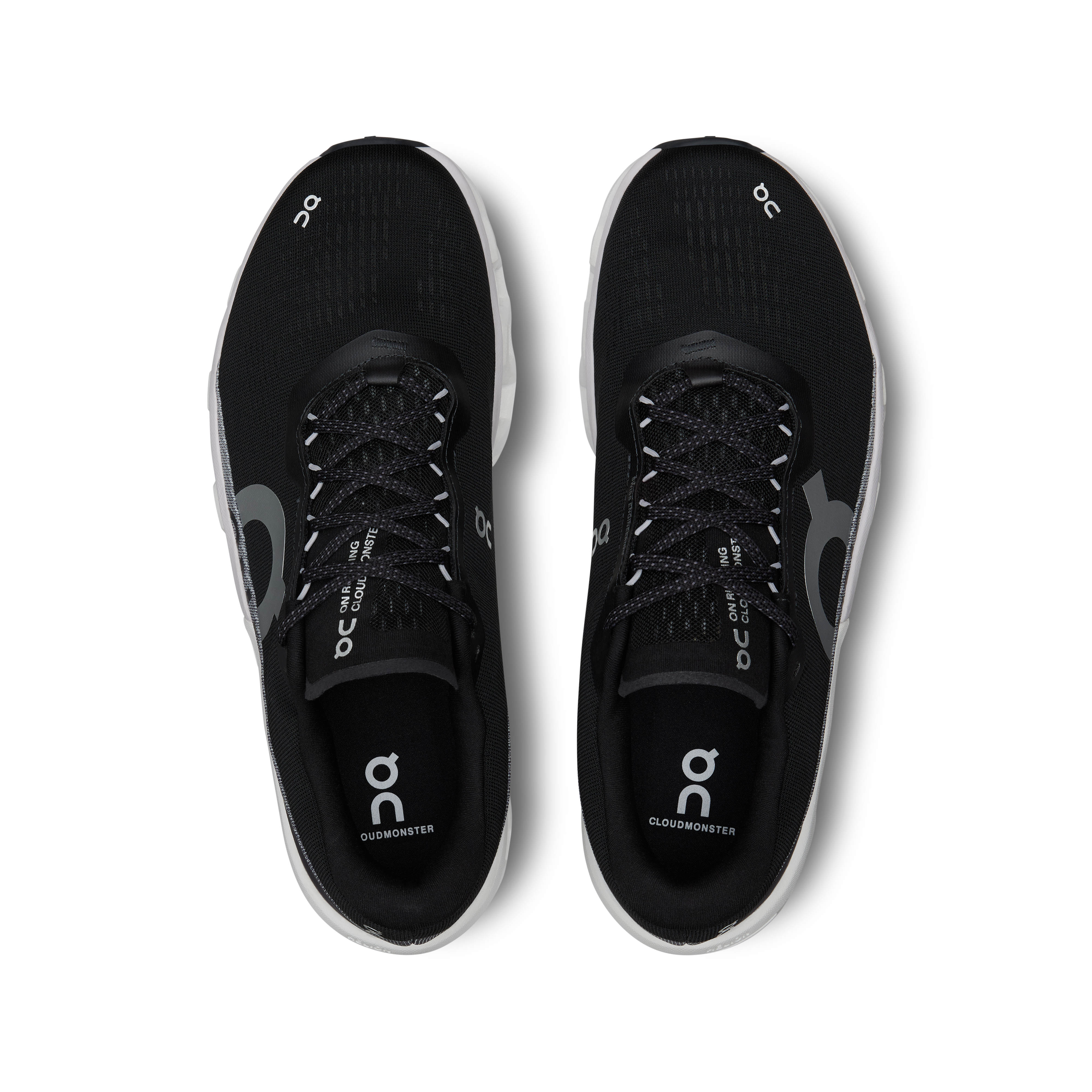 On Cloudmonster 2 Black & Frost Men Road running Shoes
