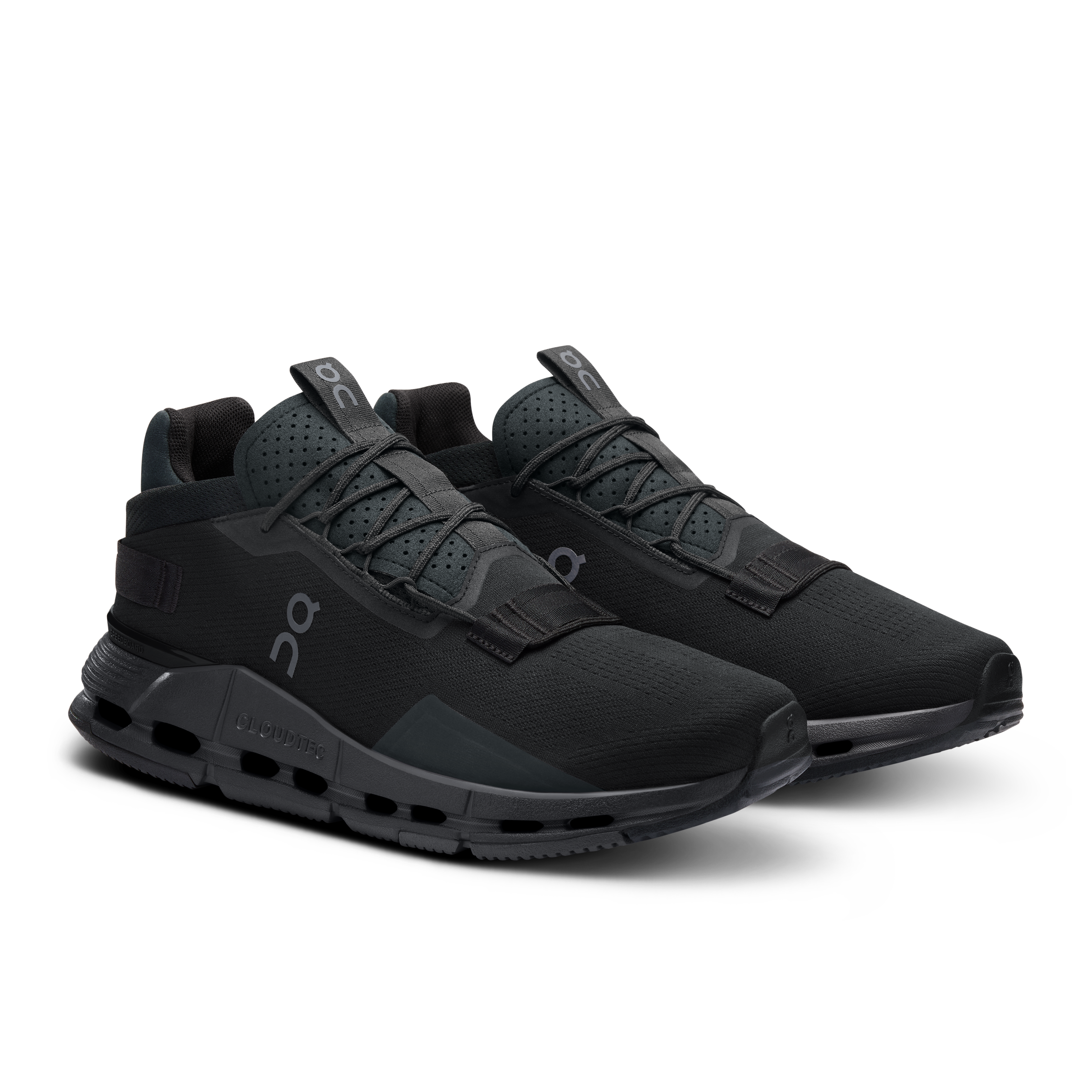On Cloudnova 2 All Black Women Active life Shoes