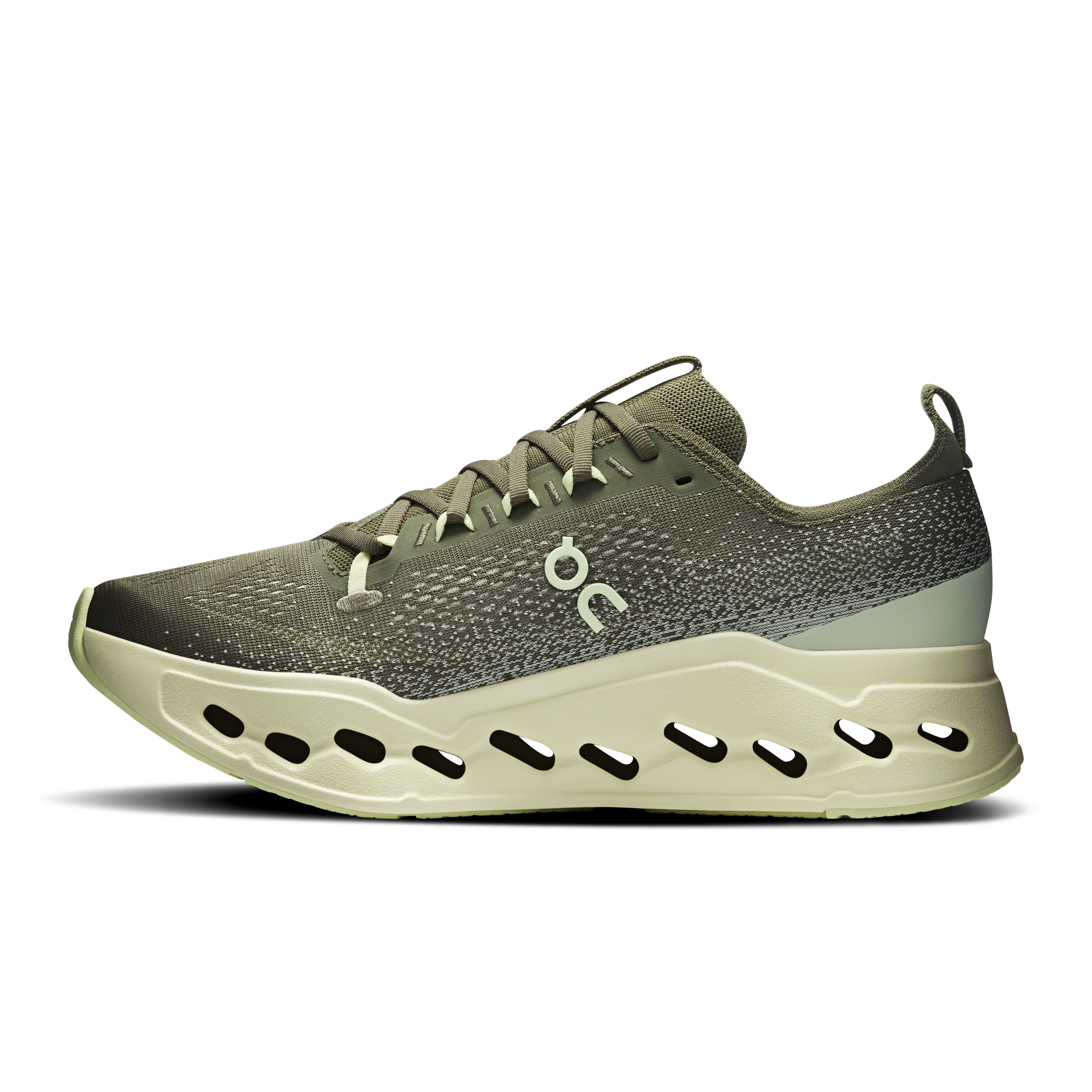 On Cloudsurfer Max Wide Olive & Seedling Men Road running Shoes